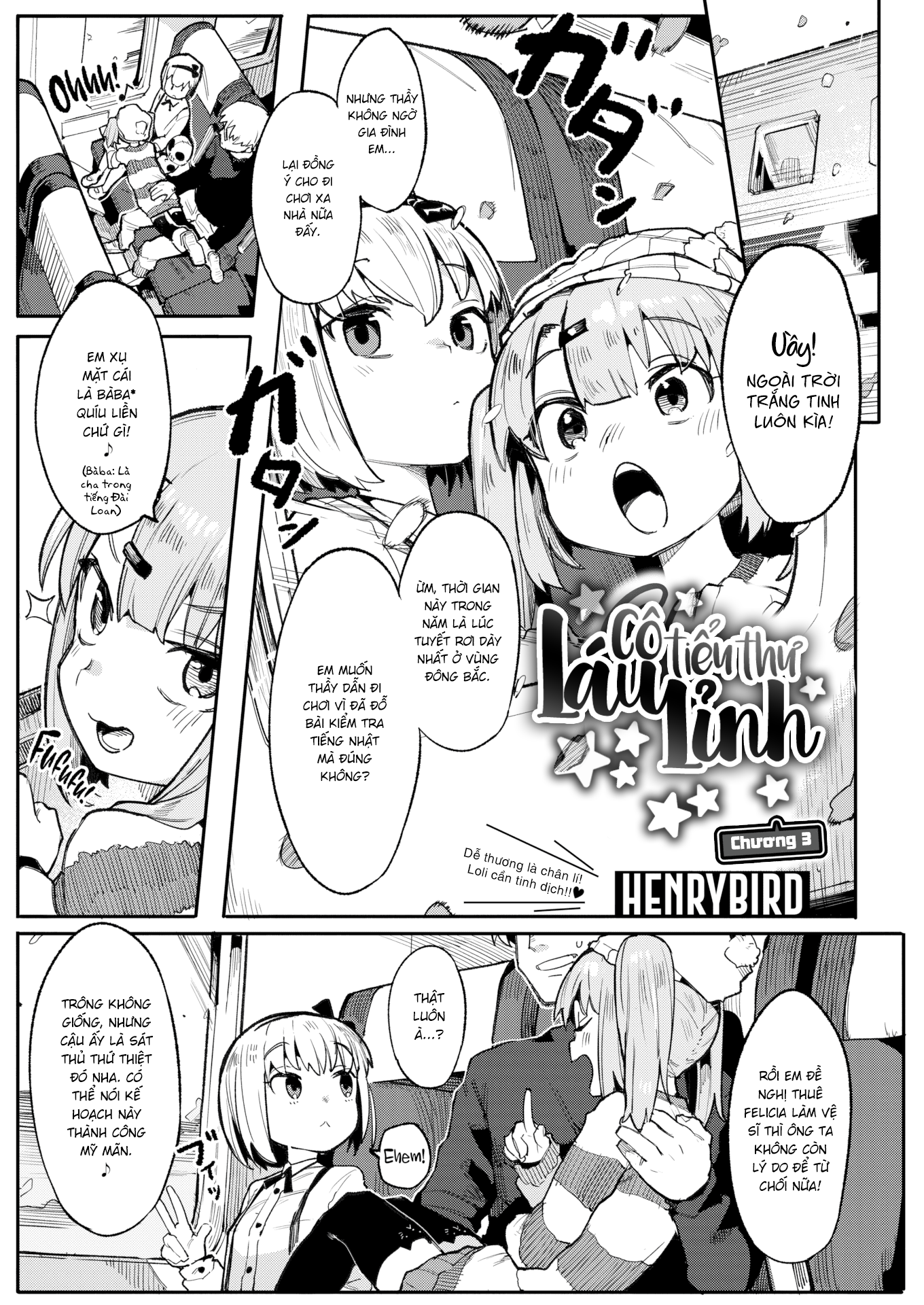 Đọc truyện hentai Cô Tiểu Thư Láu Lỉnh Chap 3 [Riri + Felicia]
