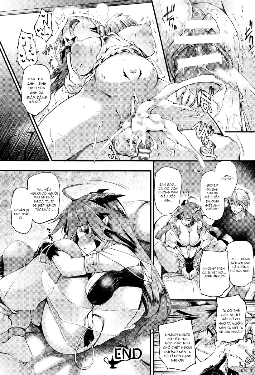 Đọc truyện hentai Sakusaku Meat Pie Chap 9 Thần đèn phiên bản Hentai