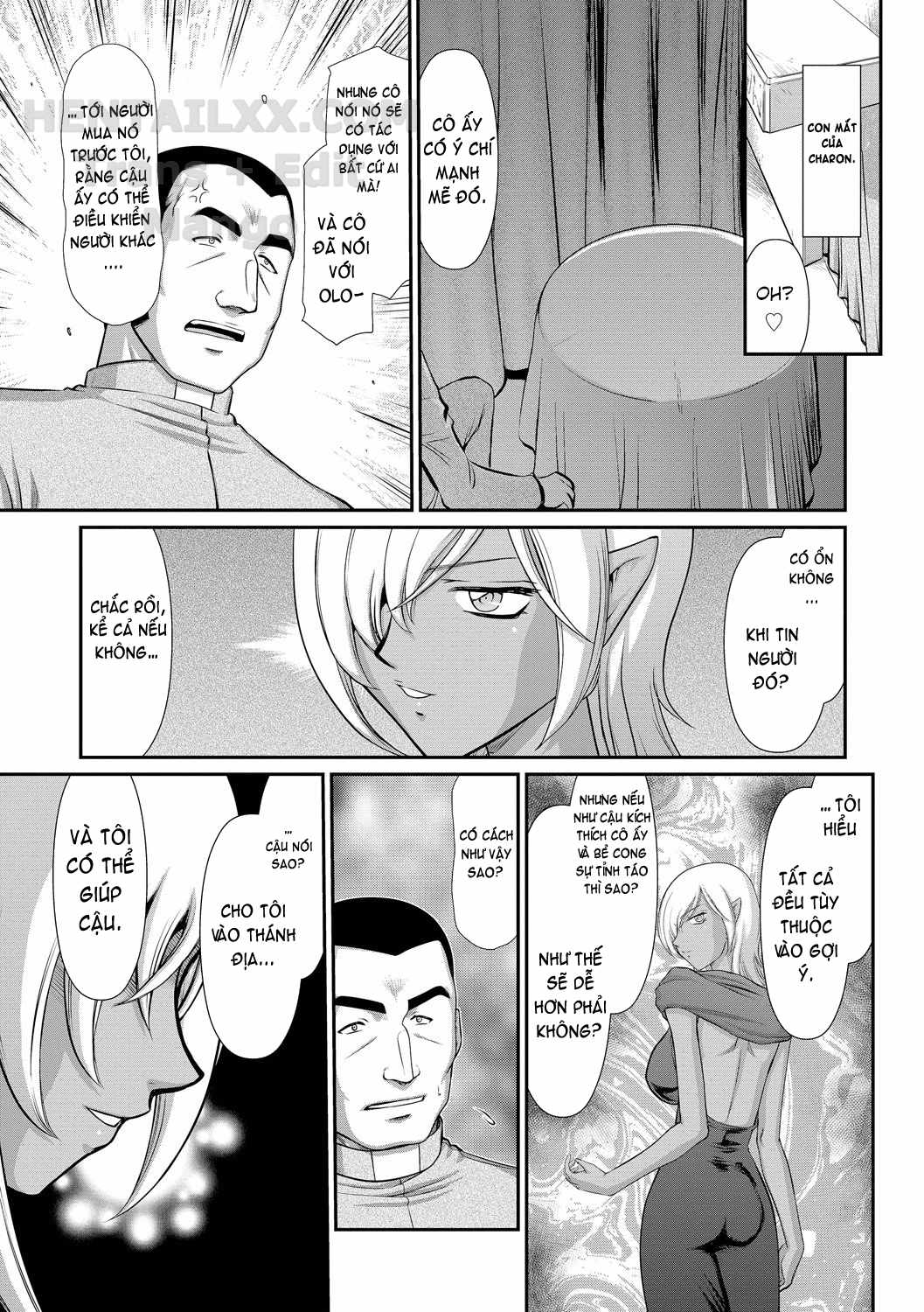 Đọc truyện hentai Inraku No Seijo Elvine Chap 4