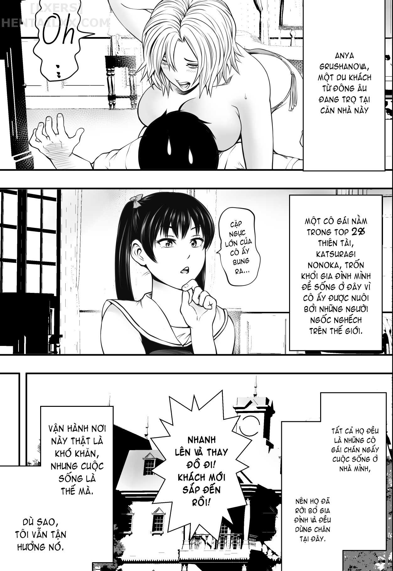 Đọc truyện hentai Harem Love Come VS Yarichin DQN Oneshot