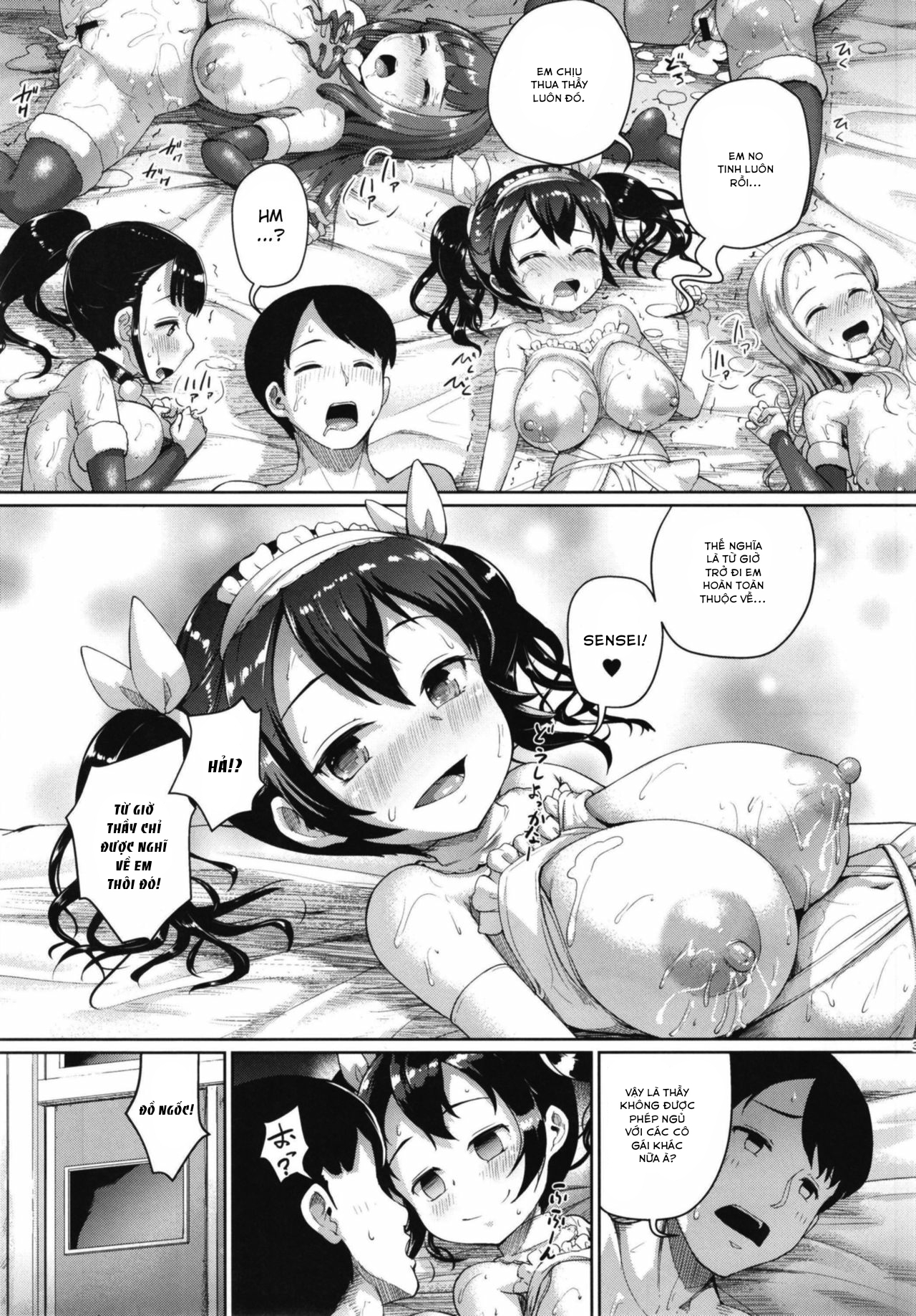 Đọc truyện hentai JS Gakuen Chap 6.2 [End]