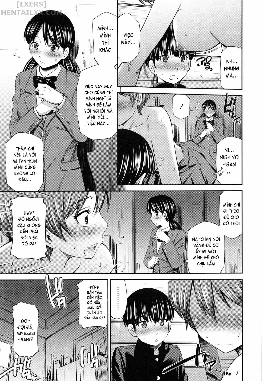 Đọc truyện hentai Hokenshitsu no Sagara Sensei Chap 3