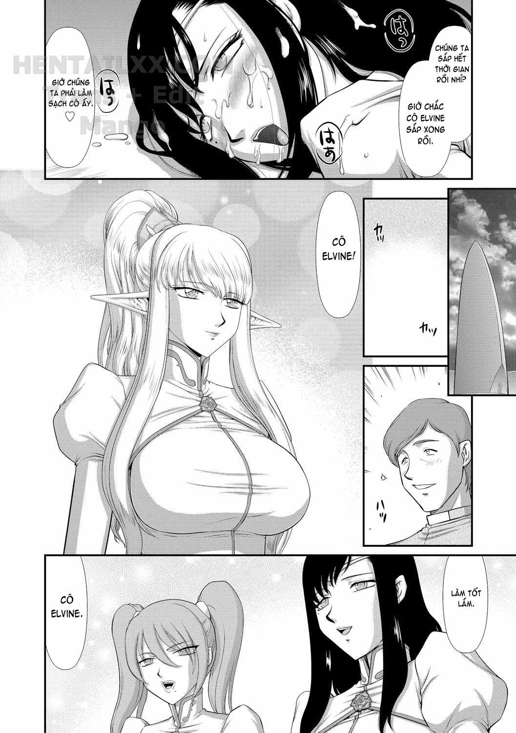 Đọc truyện hentai Inraku No Seijo Elvine Chap 3