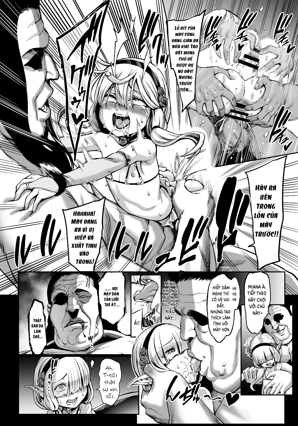 Đọc truyện hentai Houjou no Reizoku Elf 6 Oneshot xịn xò