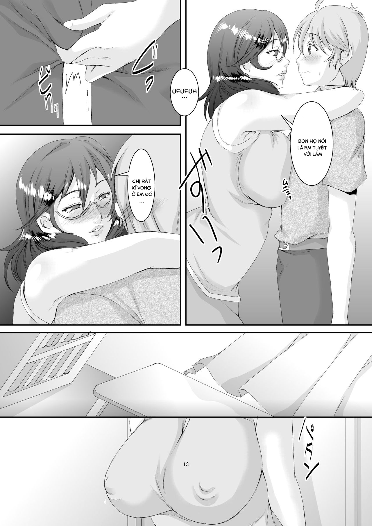 Đọc truyện hentai Oku-sama wa Moto Yariman Chap 2
