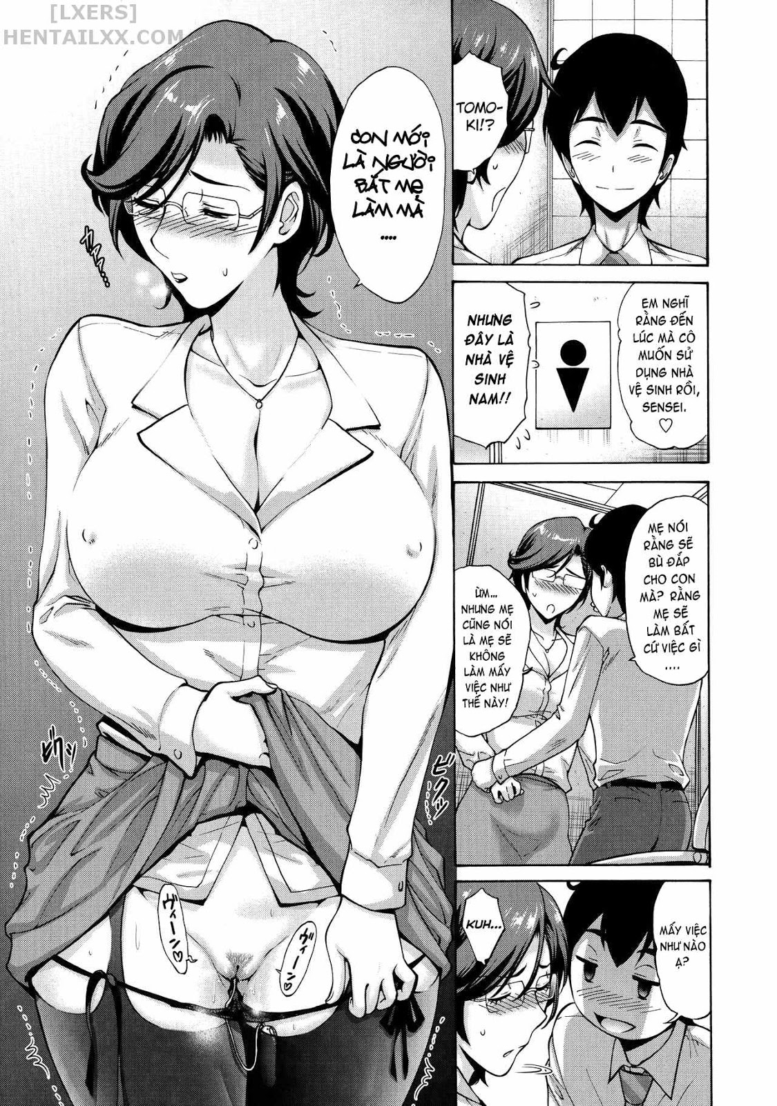 Đọc truyện hentai His Mother is My Love Hole Chap 9