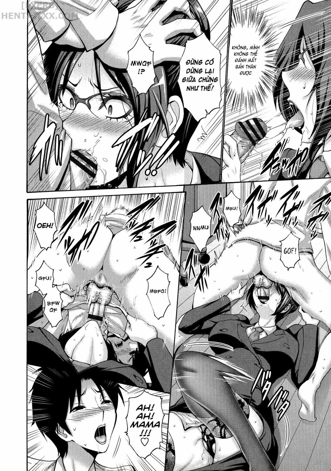 Đọc truyện hentai His Mother is My Love Hole Chap 3