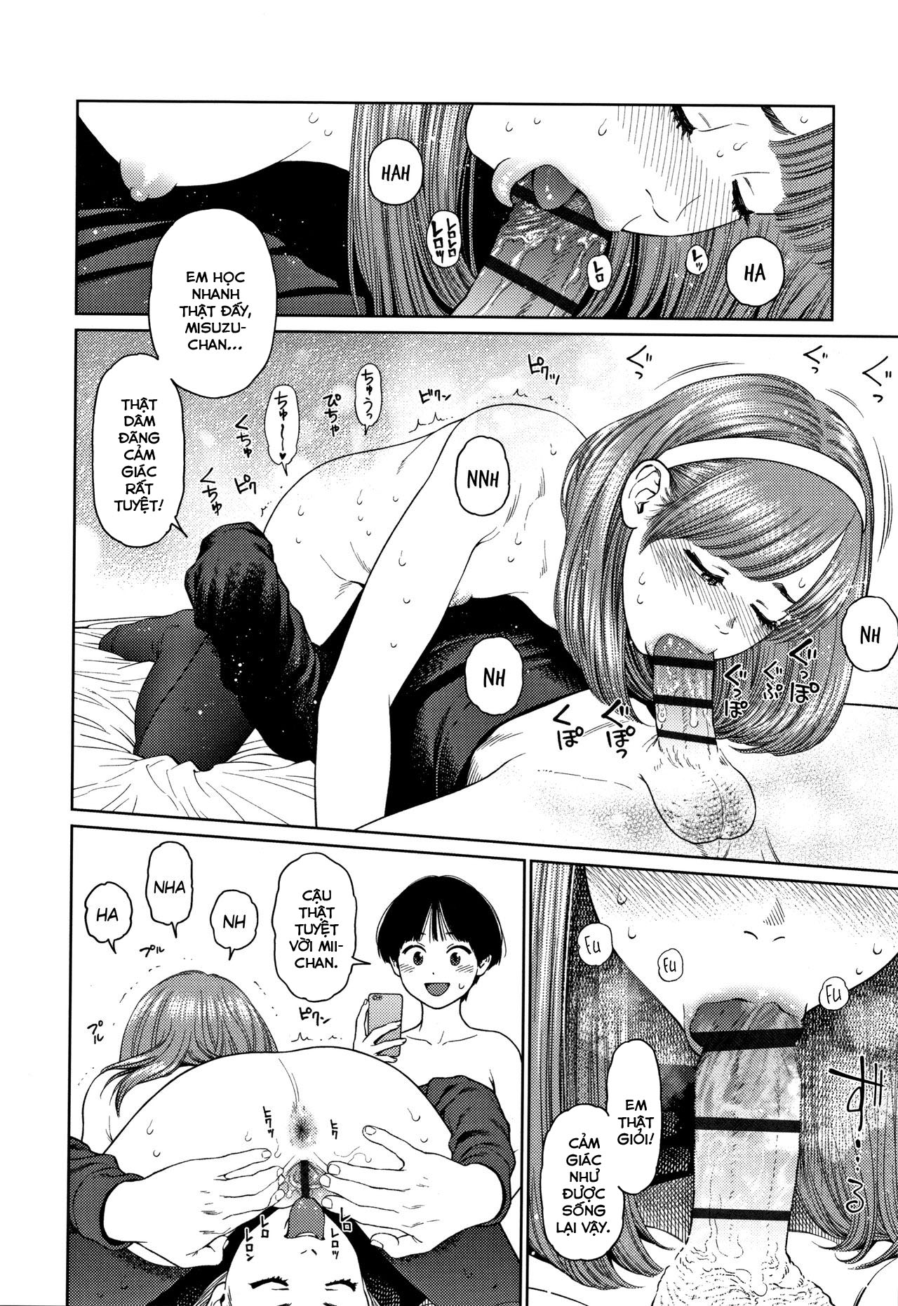 Đọc truyện hentai Chuyên gia tư vấn tâm lý cho gái nứng lồn Chap 4: ThreeSome