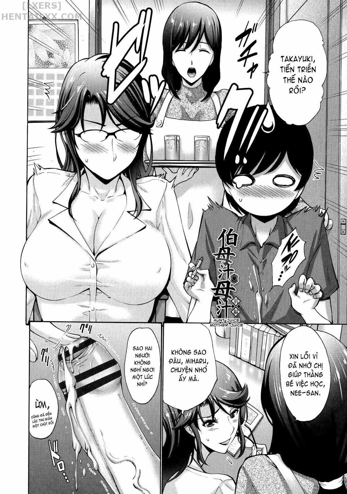 Đọc truyện hentai His Mother is My Love Hole Chap 6