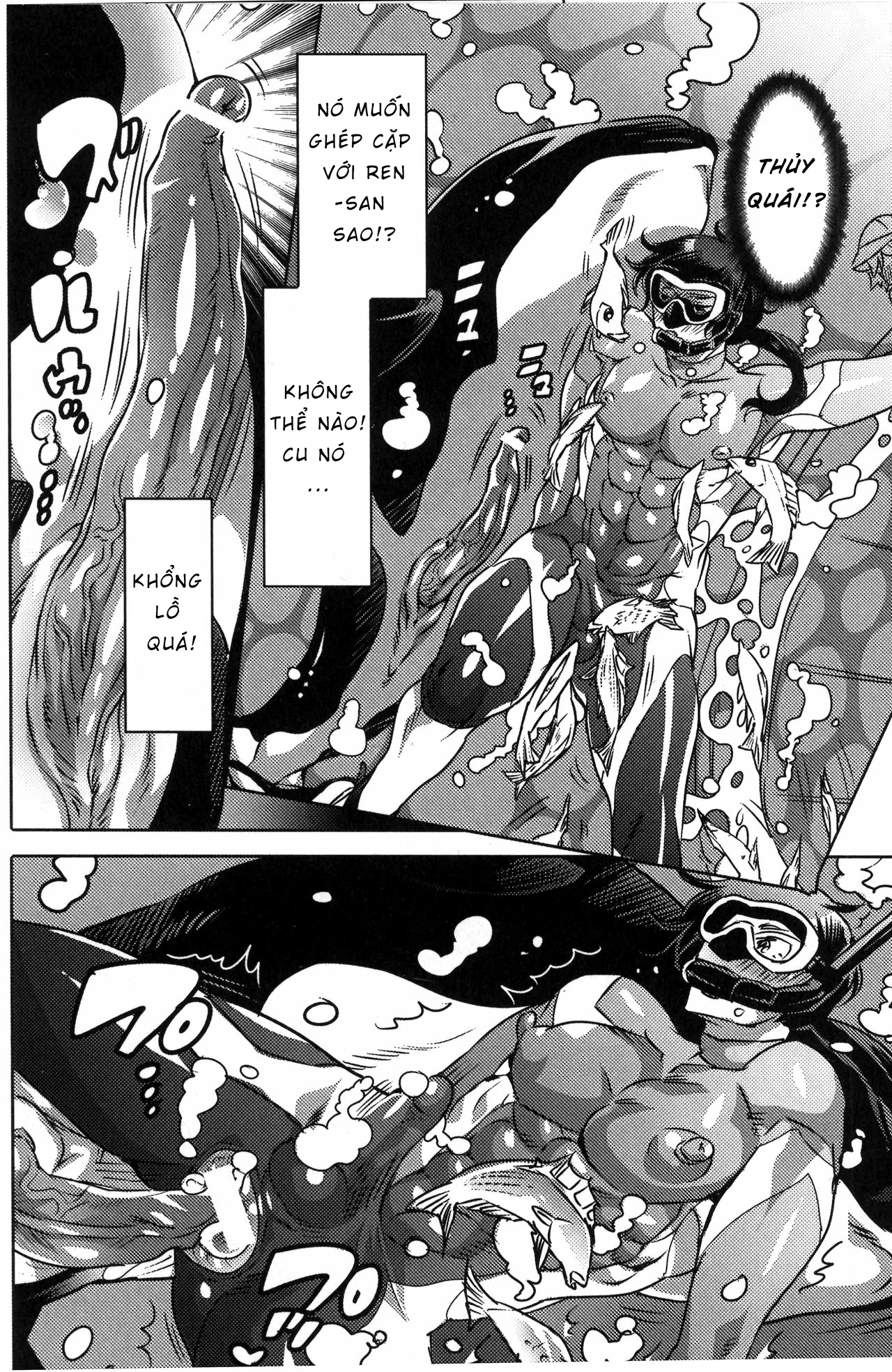 Đọc truyện hentai Ryoushi no Kimagure Sakanaryouri ~Howaitososu wo soete~ Oneshot thui~