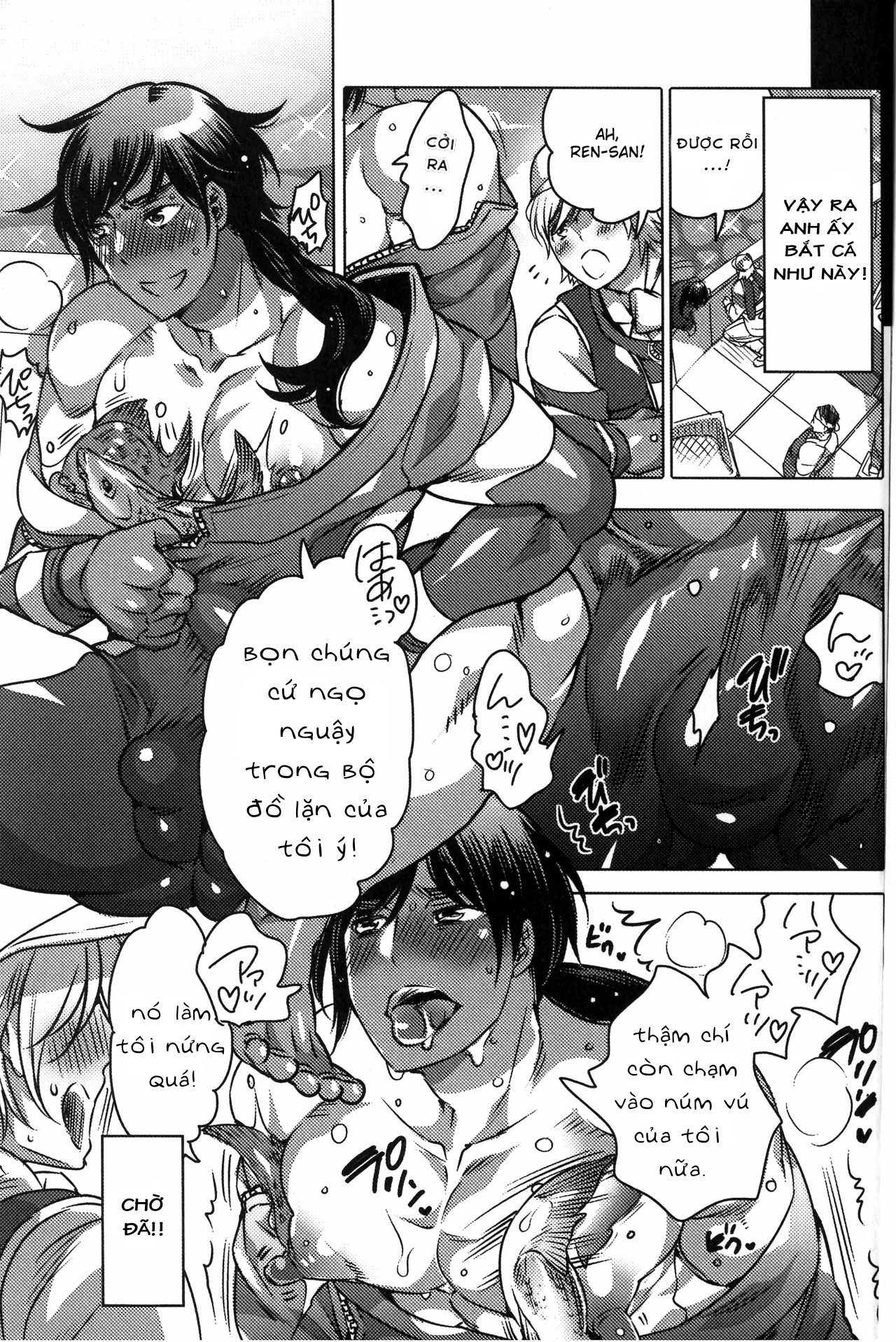 Đọc truyện hentai Ryoushi no Kimagure Sakanaryouri ~Howaitososu wo soete~ Oneshot thui~
