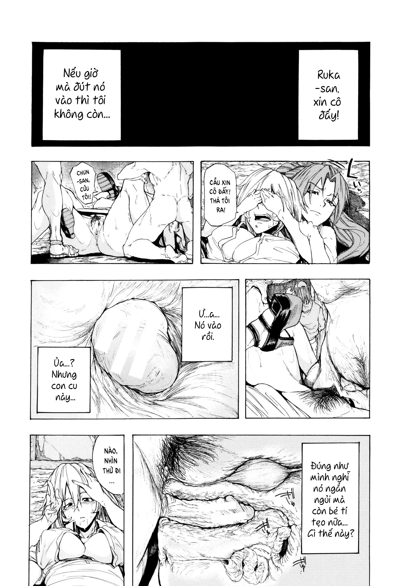 Đọc truyện hentai Juurin no Ame Chap 4.1