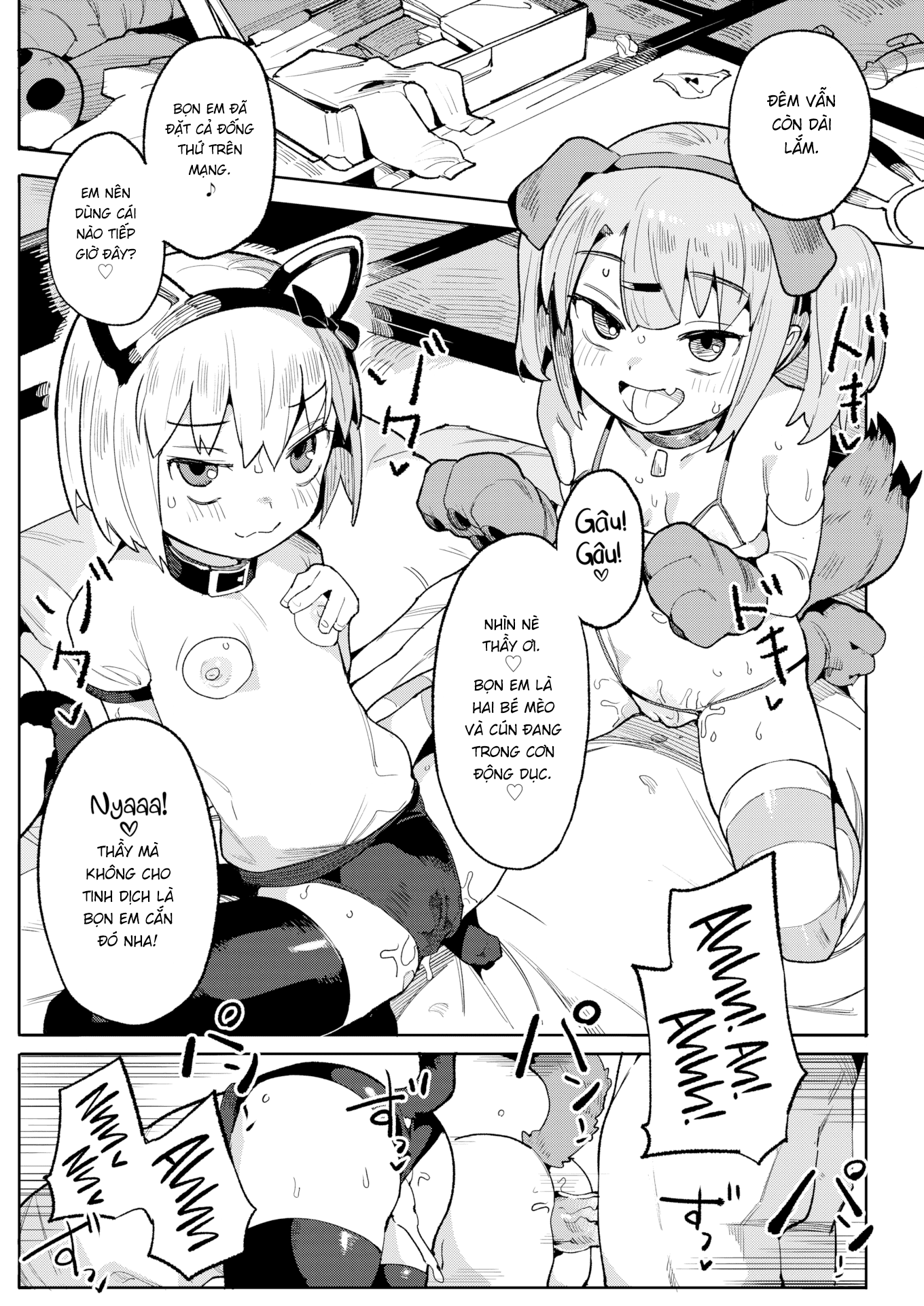 Đọc truyện hentai Cô Tiểu Thư Láu Lỉnh Chap 3 [Riri + Felicia]