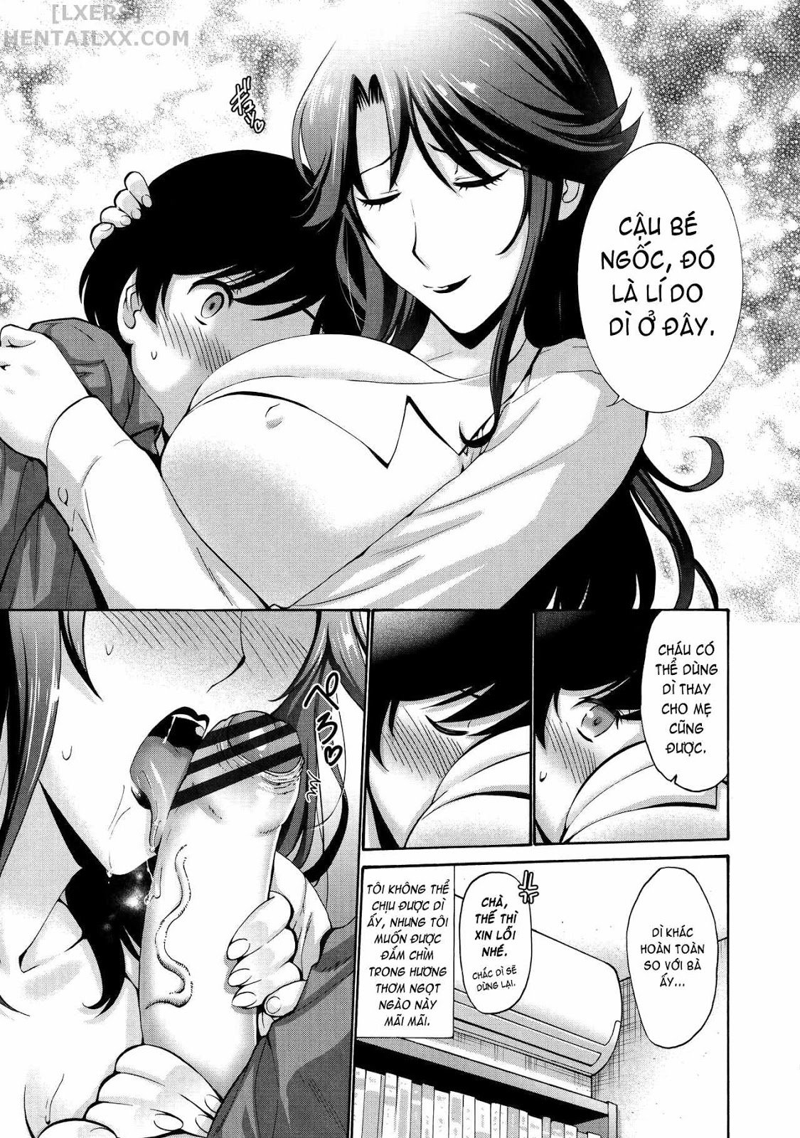 Đọc truyện hentai His Mother is My Love Hole Chap 6
