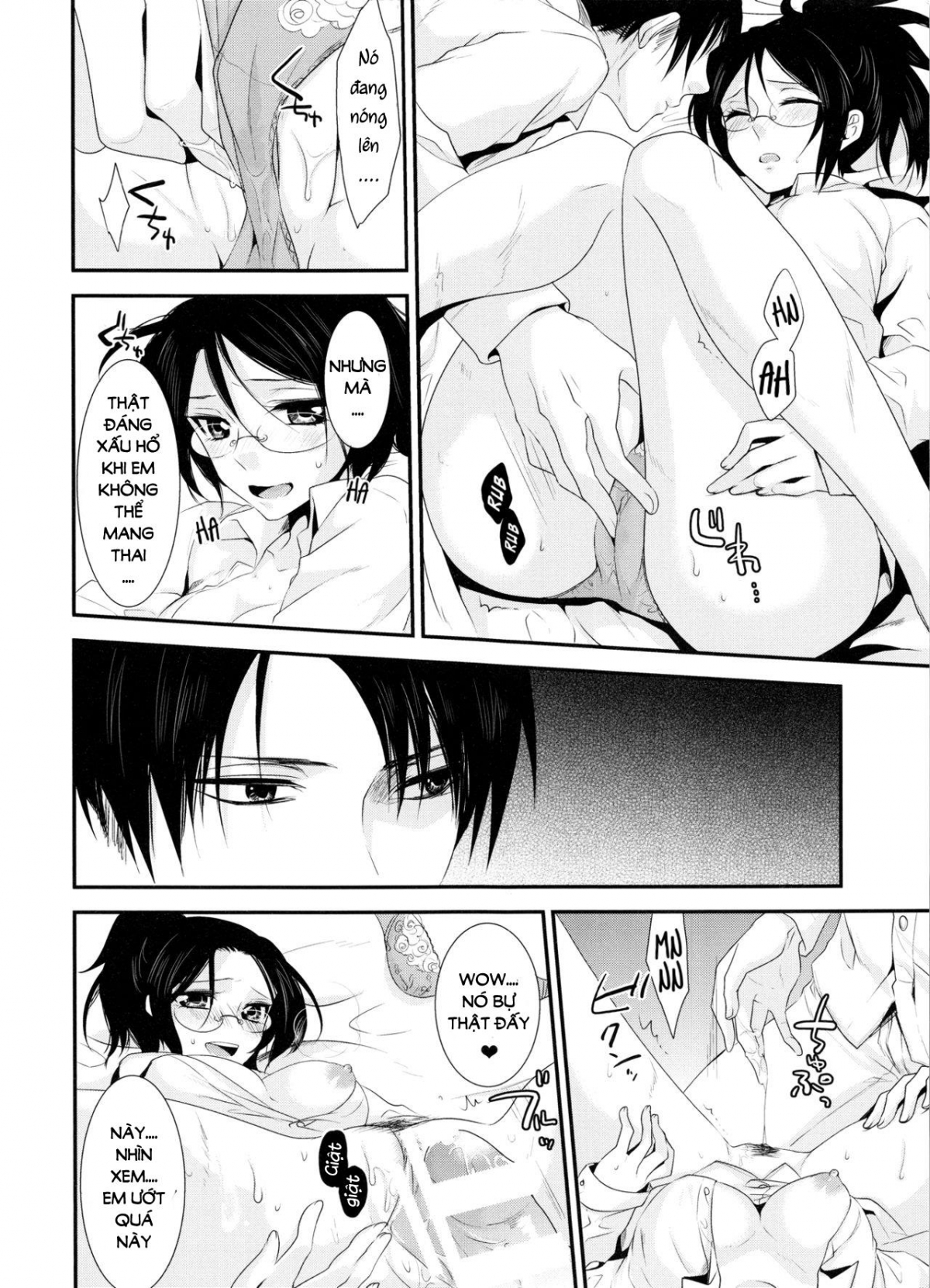 Đọc truyện hentai Kiss me once again (Shingeki no Kyojin) Chap 2