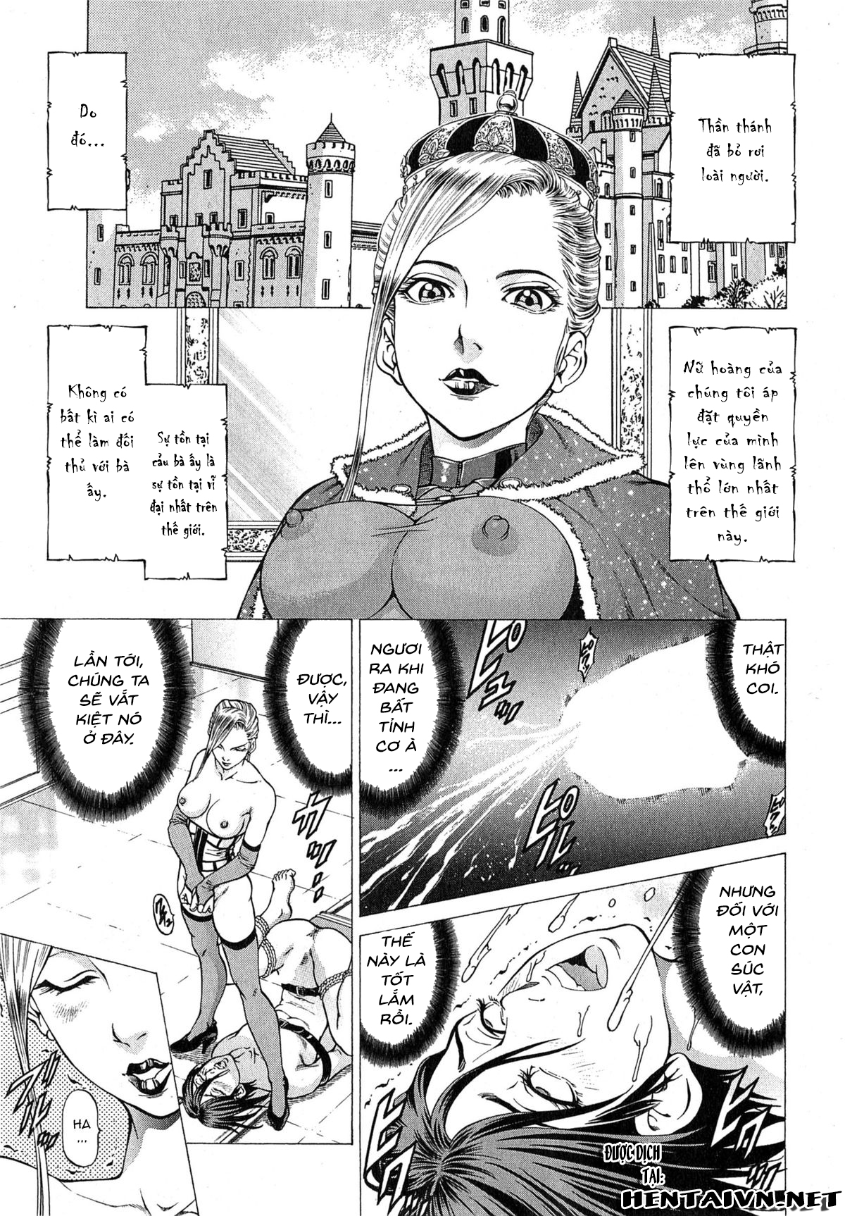 Đọc truyện hentai The Queen and Her Knight Chapter 002