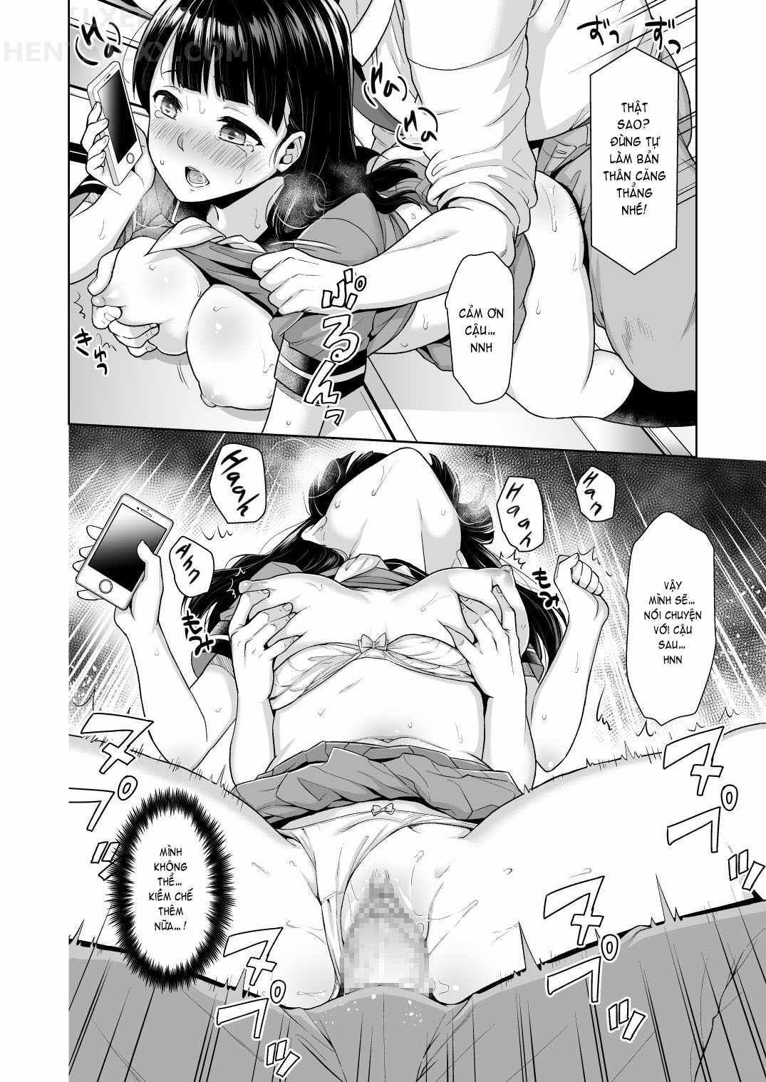Đọc truyện hentai Iya Da To Ienai Jimikei Shoujo Chap 4 To Chikan Densha
