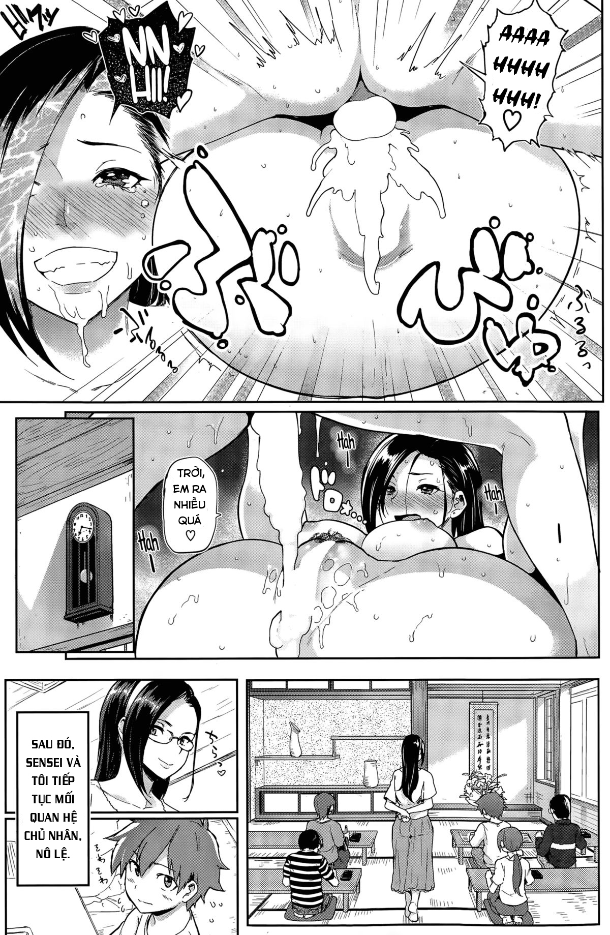 Đọc truyện hentai Sensei xinh đẹp của tôi Chap 2