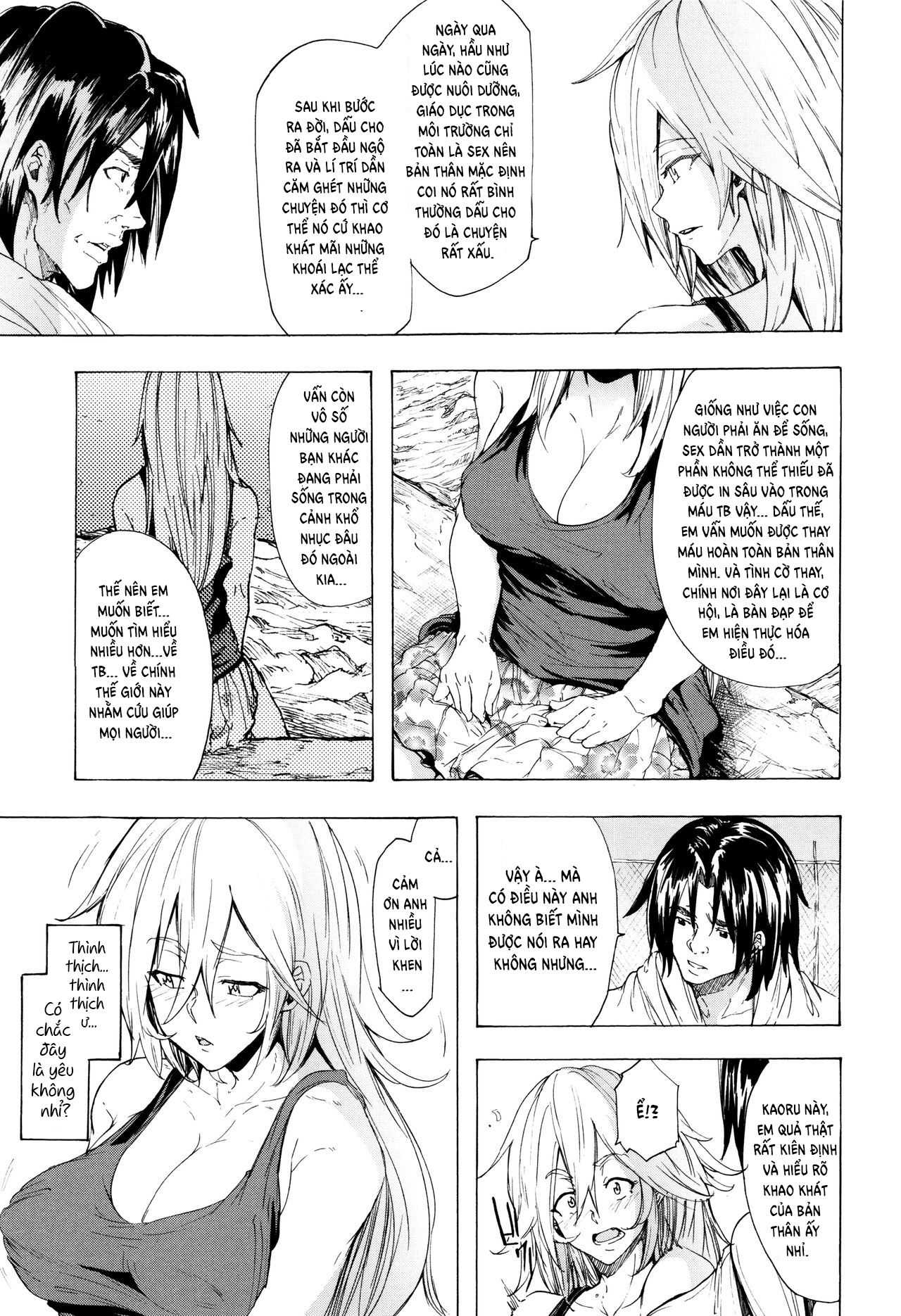 Đọc truyện hentai Juurin no Ame Chap 4.2