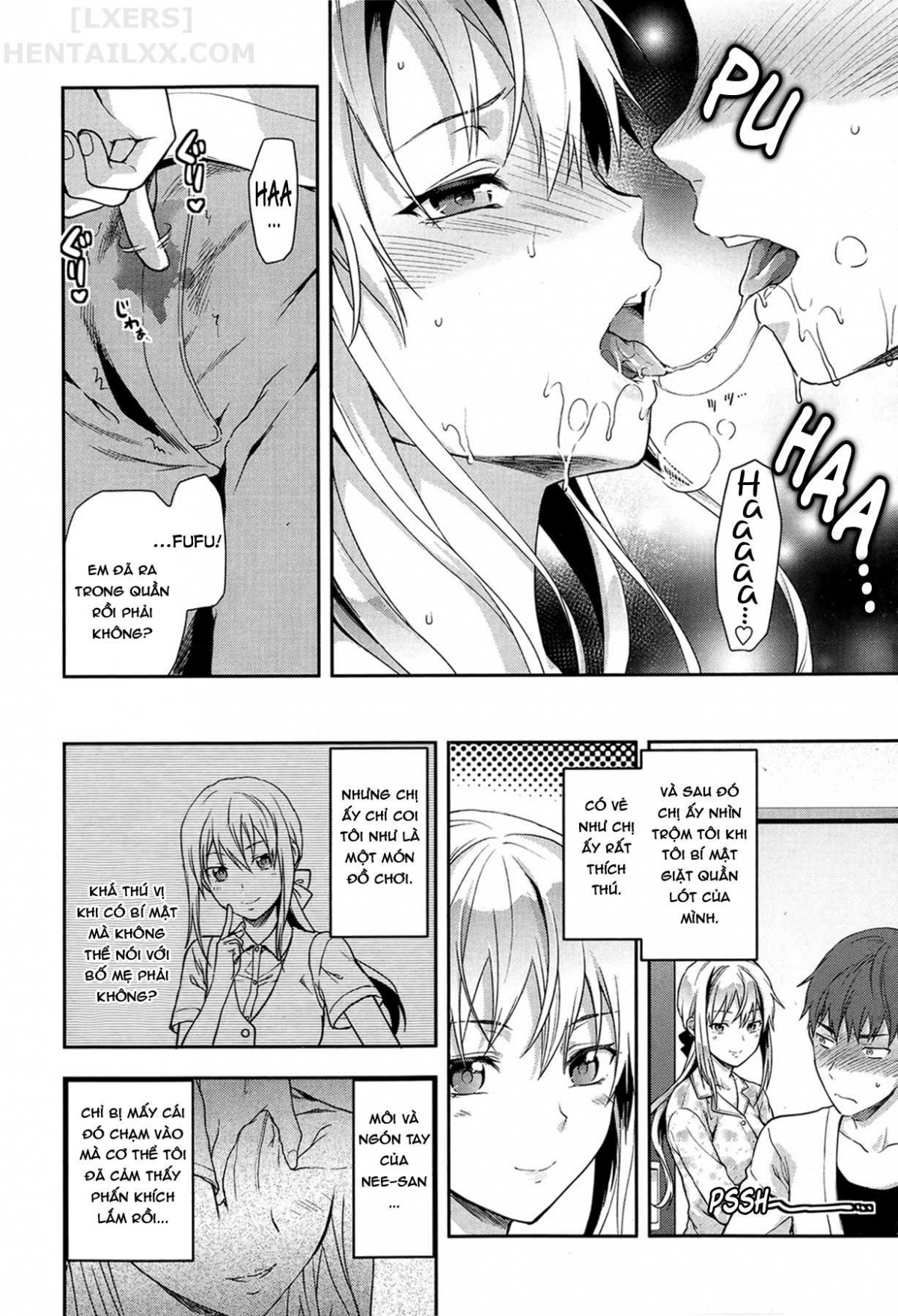 Đọc truyện hentai Ane Kyun! ~My Sweet Sweet Elder Sister~ Chap 4 Green Eyes
