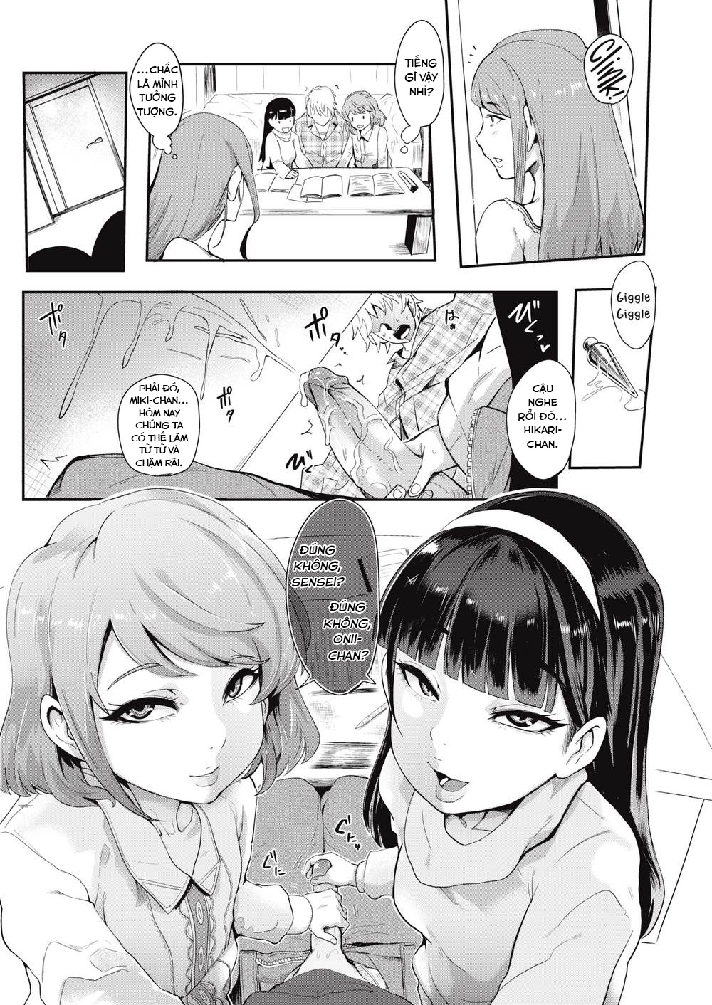 Đọc truyện hentai Double Lesson Oneshot