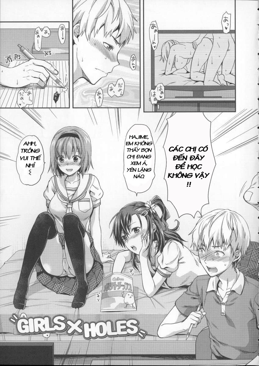 Đọc truyện hentai Ane Kyun! ~My Sweet Sweet Elder Sister~ Chap 6 Girls X Holes