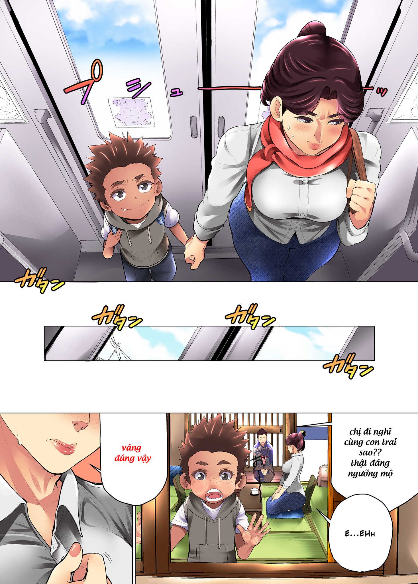 Đọc truyện hentai Kimottama Kaa-San Ga Onna No Kao O Miseru No Wa Oneshot
