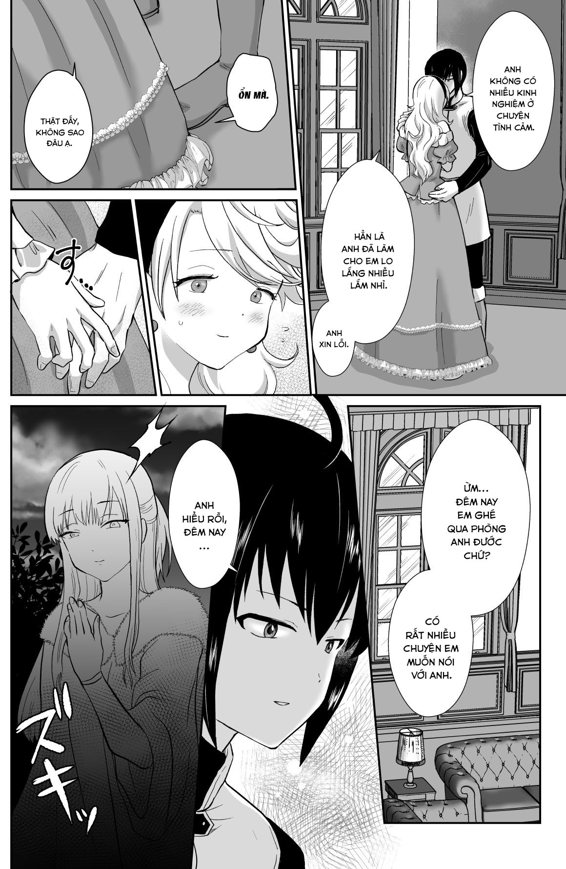 Đọc truyện hentai Kawaisou na Ouji-sama wa Warui Mahou de Oshiro no Mesu Benki ni Sarete Shimaimashita Chap 2