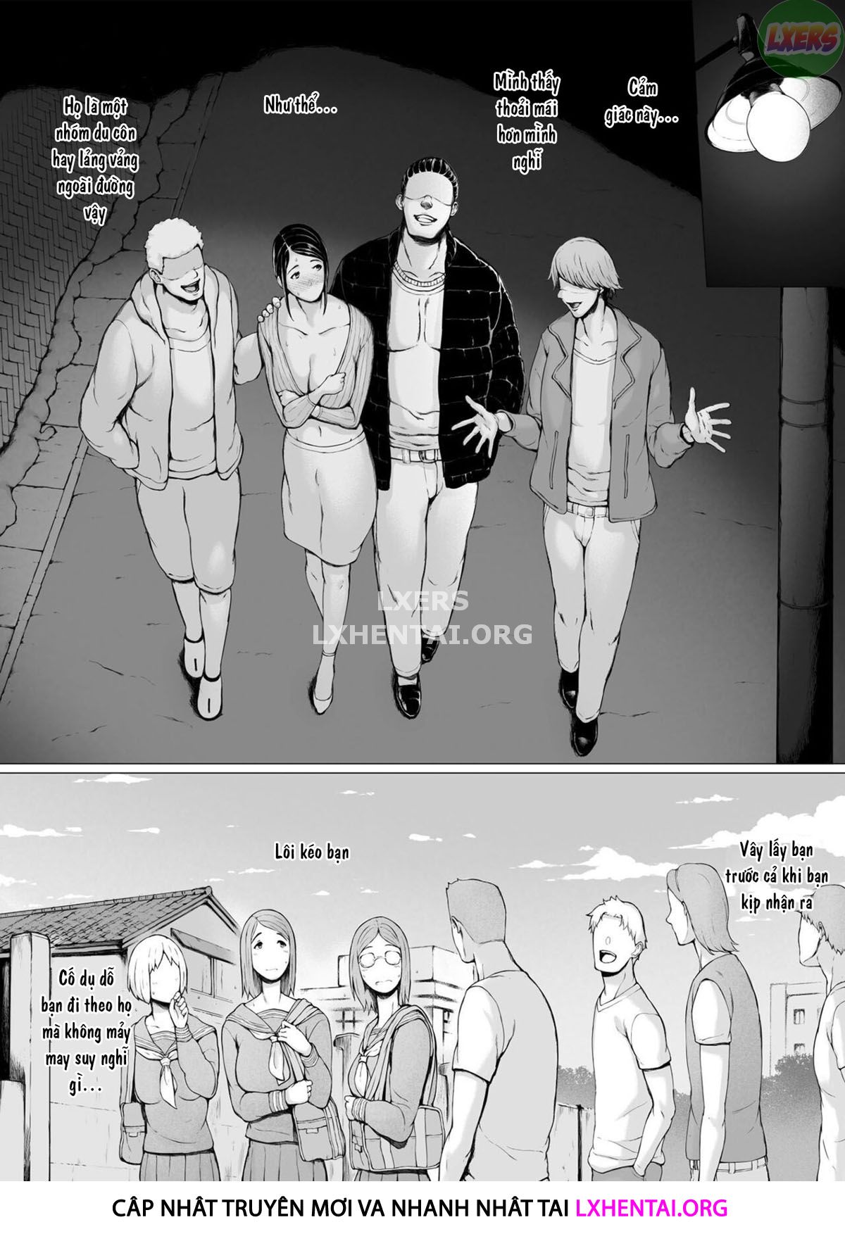 Đọc truyện hentai Hahagui Ottori Okaasan ga Toshishita Yarichin ni Nerawareru Toki Chap 3A
