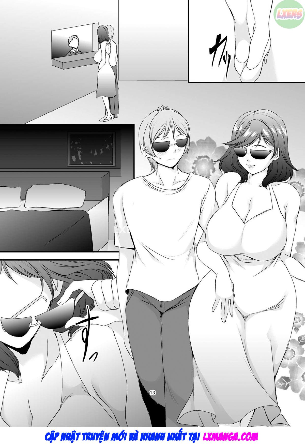Đọc truyện hentai Oku-sama wa Moto Yariman Chap 8 END