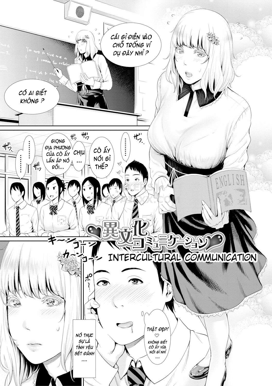 Đọc truyện hentai Sensei wa Seiyoku o Osaerarenai Chap 4 Intercultural Communication