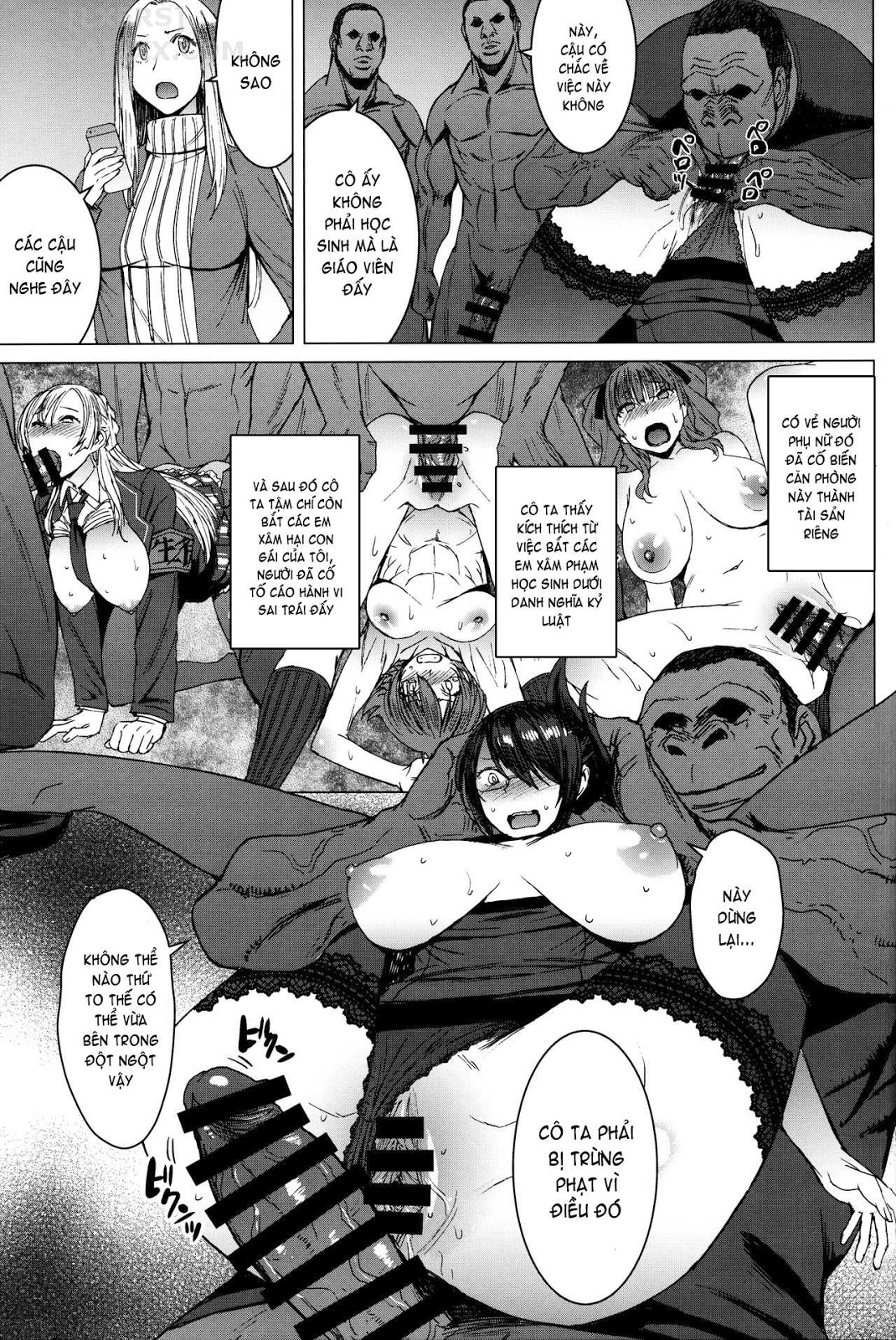 Đọc truyện hentai Youkoso Kokujin Koubi Beya E Chap 4 Final Discipline