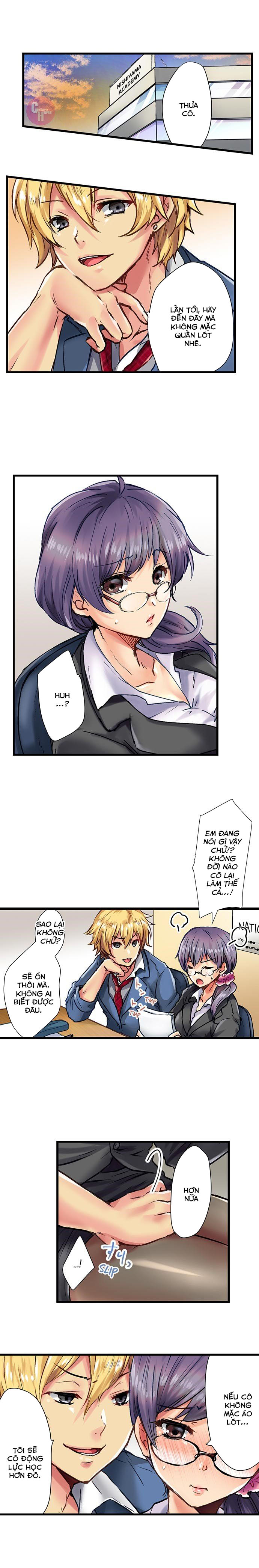 Đọc truyện hentai Thưởng cho học sinh bằng cách chịch! Chap 4