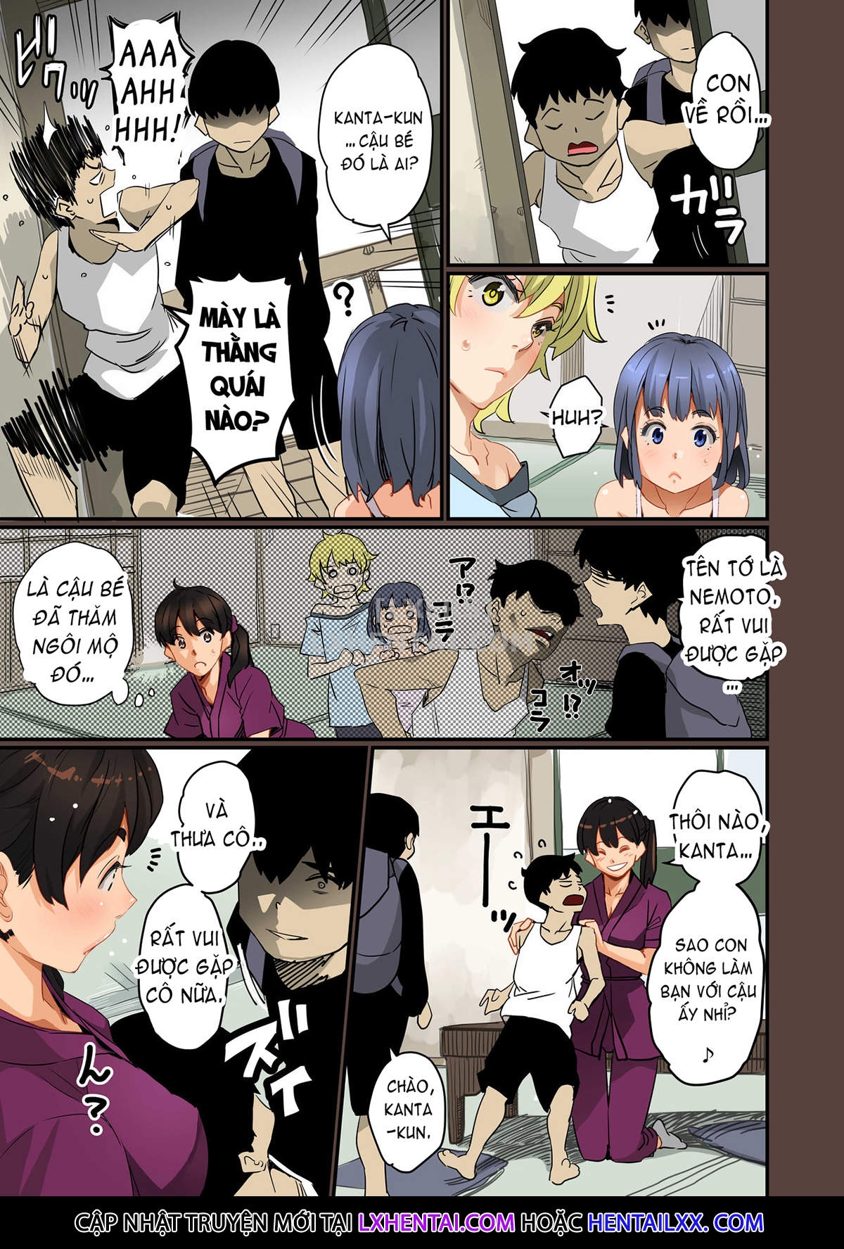 Đọc truyện hentai Gia Tộc Dâm Loàn - Chap 1