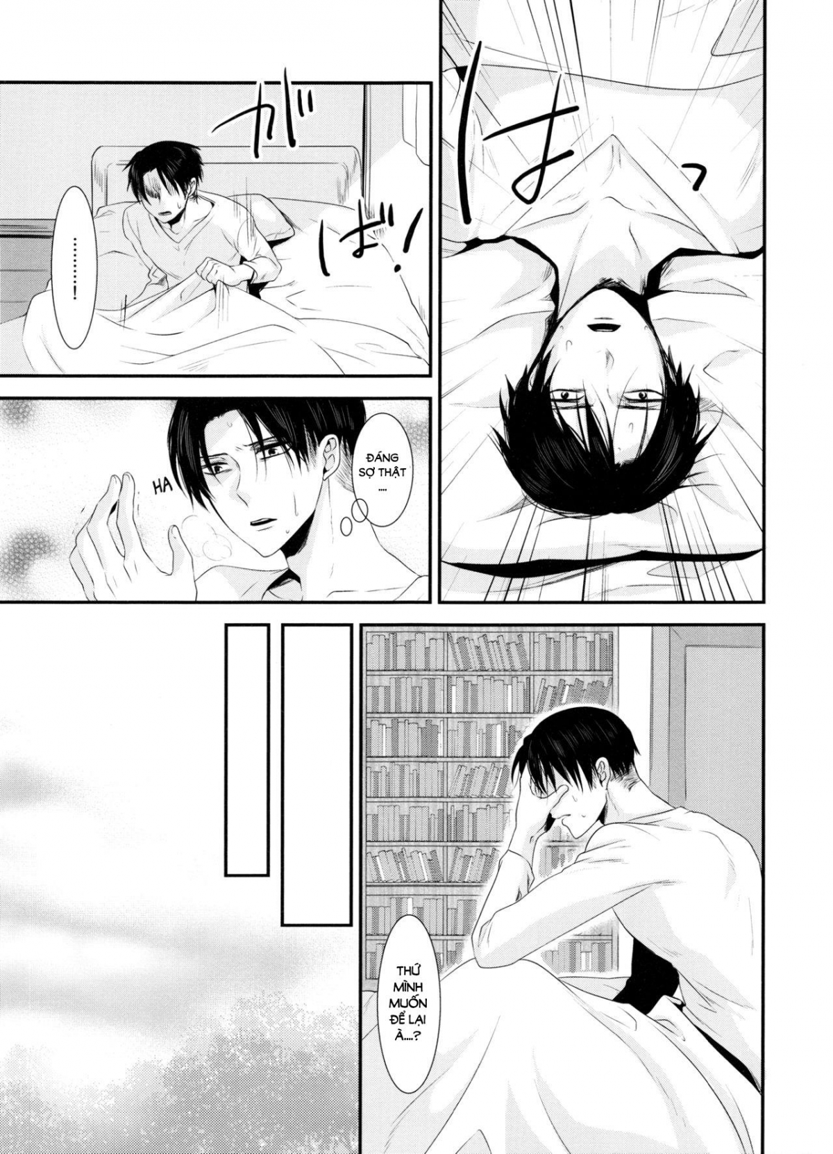 Đọc truyện hentai Kiss me once again (Shingeki no Kyojin) Chap 3