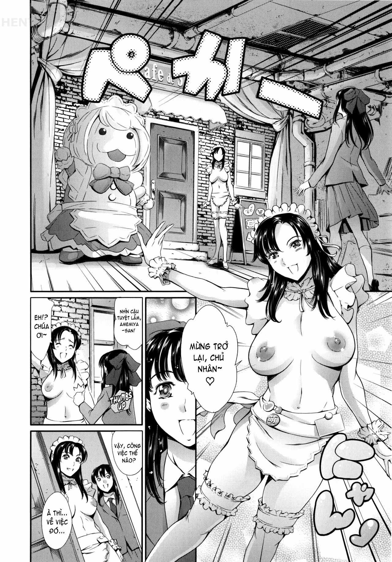 Đọc truyện hentai Houkago Dorei Club +1 Chap 2
