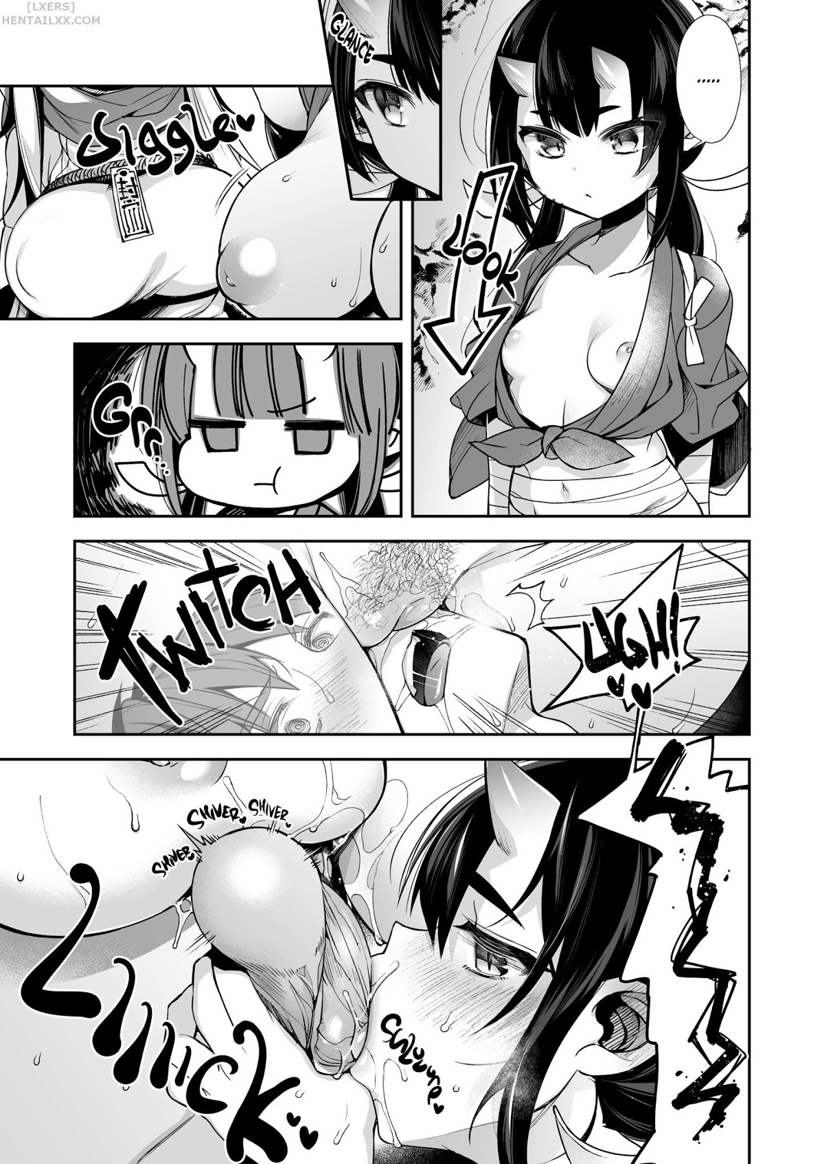 Đọc truyện hentai Hitonarazaru Oyomesama (Trọn bộ) Chap 7: Mating with Oni ~Rapecovery~