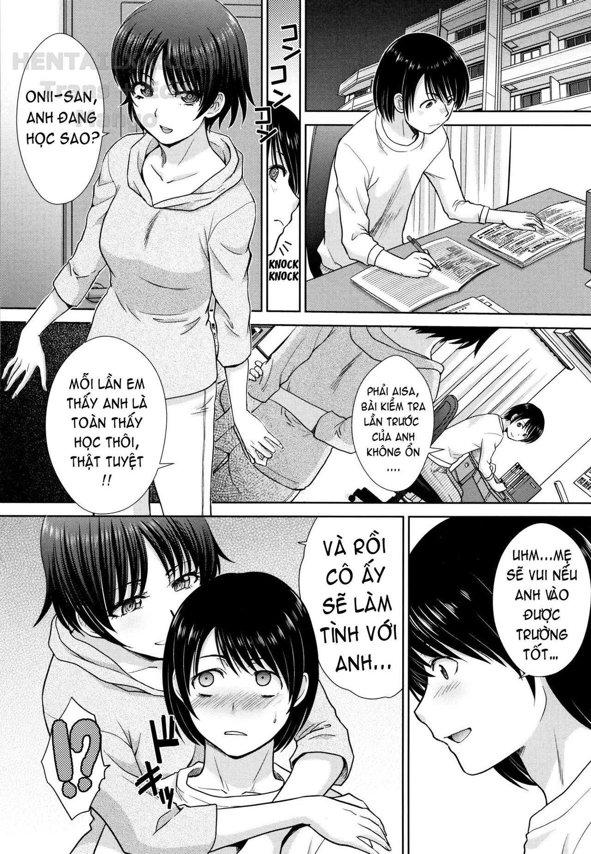 Đọc truyện hentai Mother and Younger Sister Chap 3
