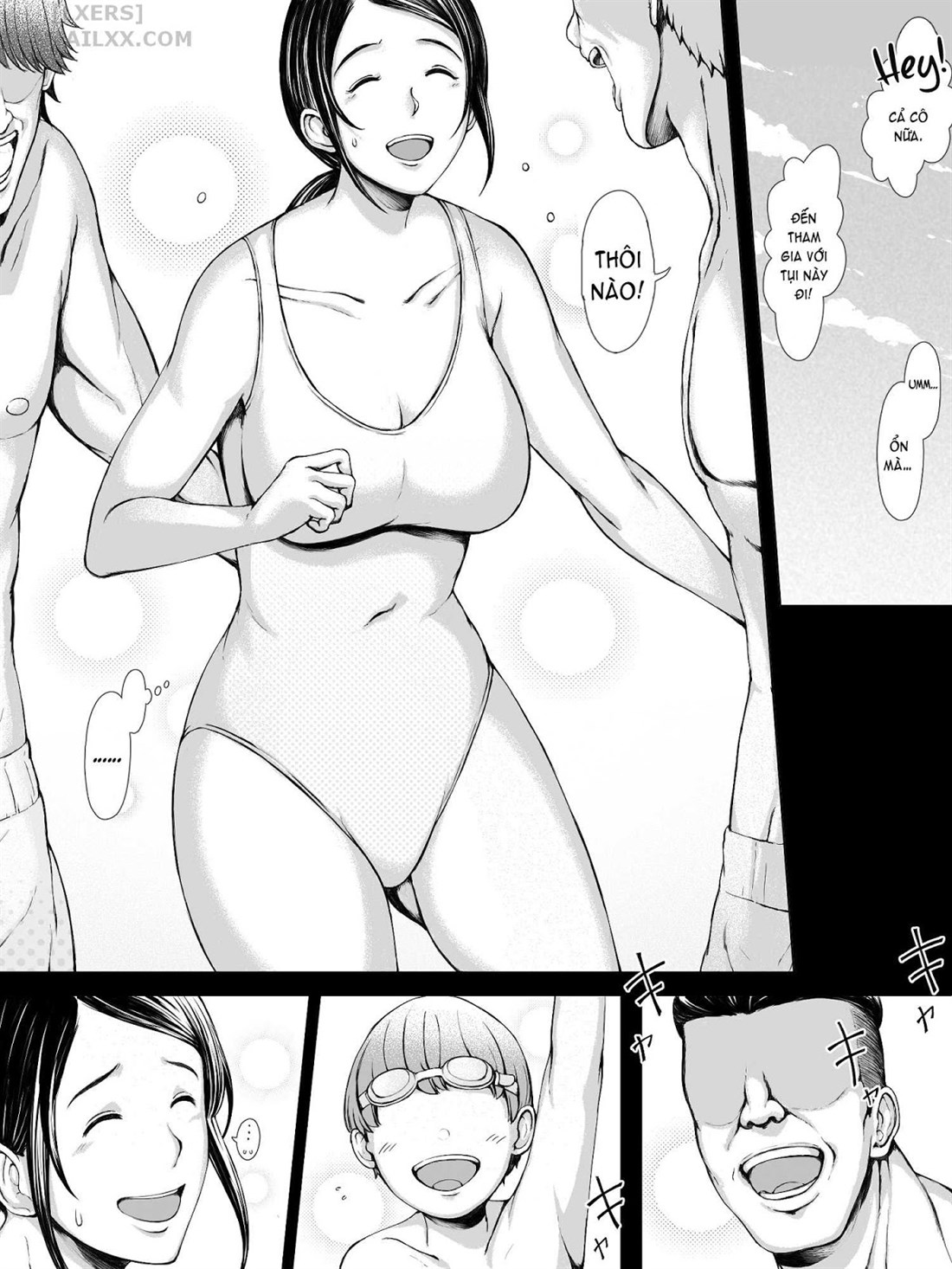 Đọc truyện hentai Hahagui Ottori Okaasan ga Toshishita Yarichin ni Nerawareru Toki Chap 1A