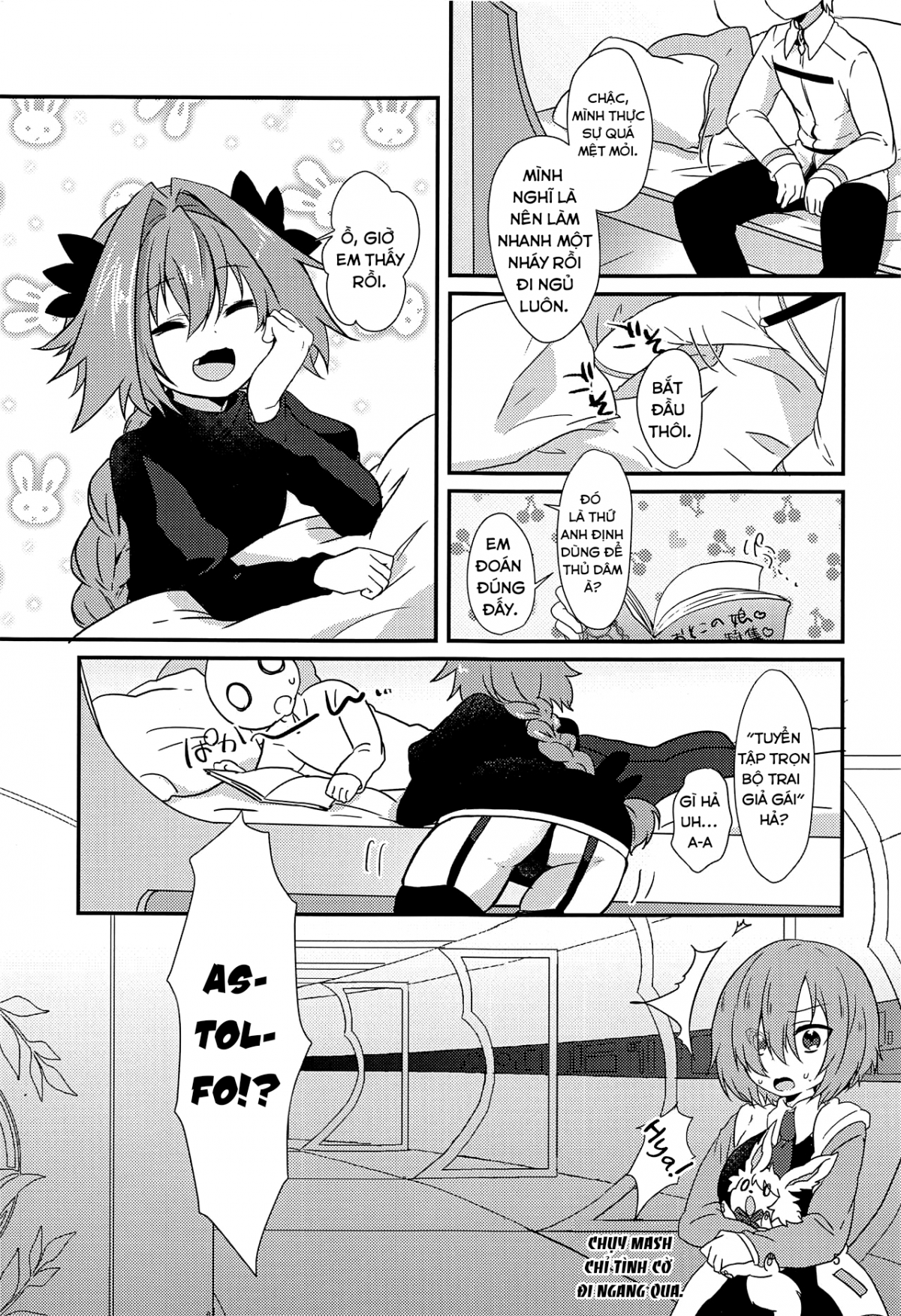 Đọc truyện hentai Astolfo to H na Gokko Asobi (Fate/Grand Order) OneShot