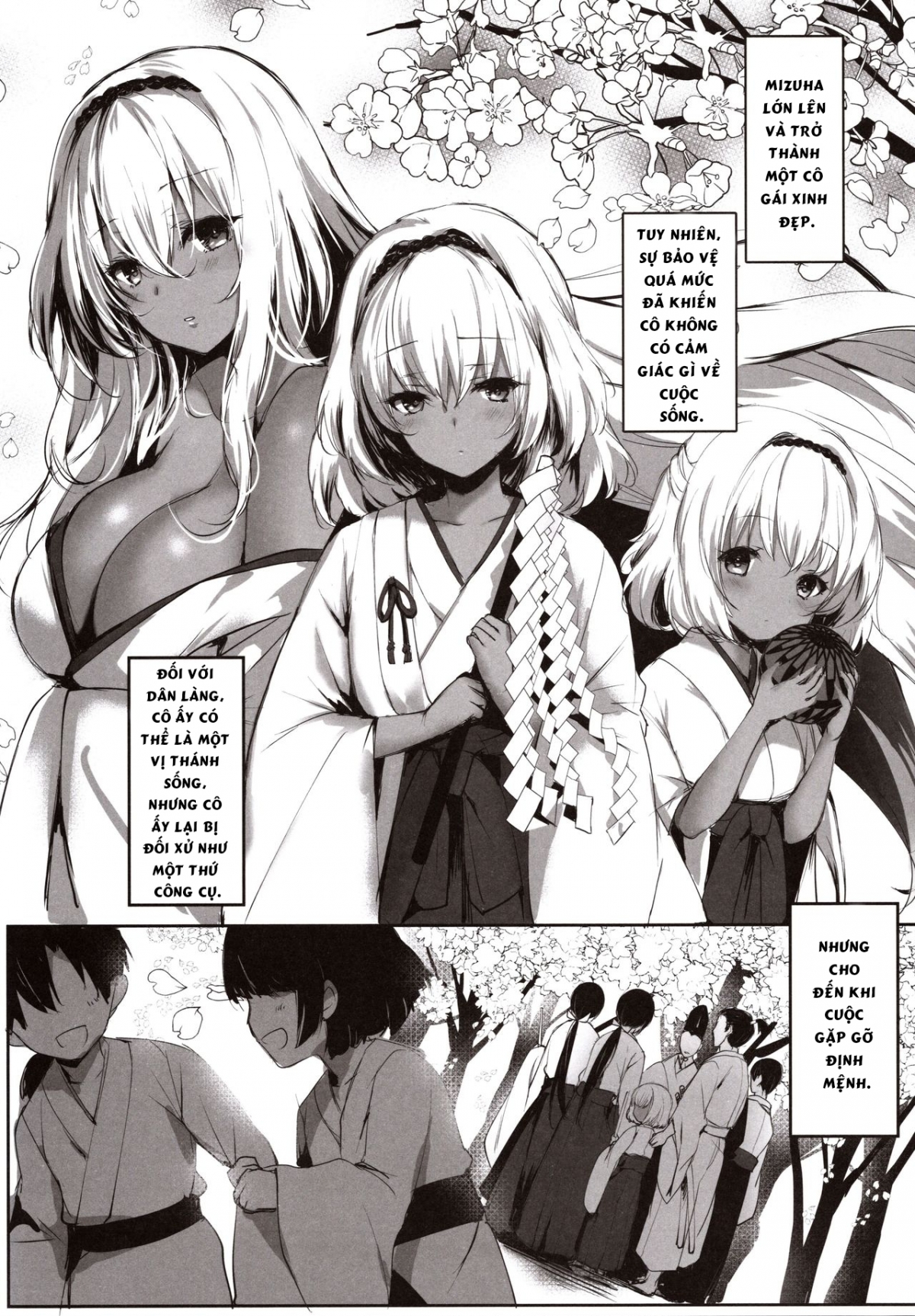 Đọc truyện hentai Hebigami no Miko Chap 2