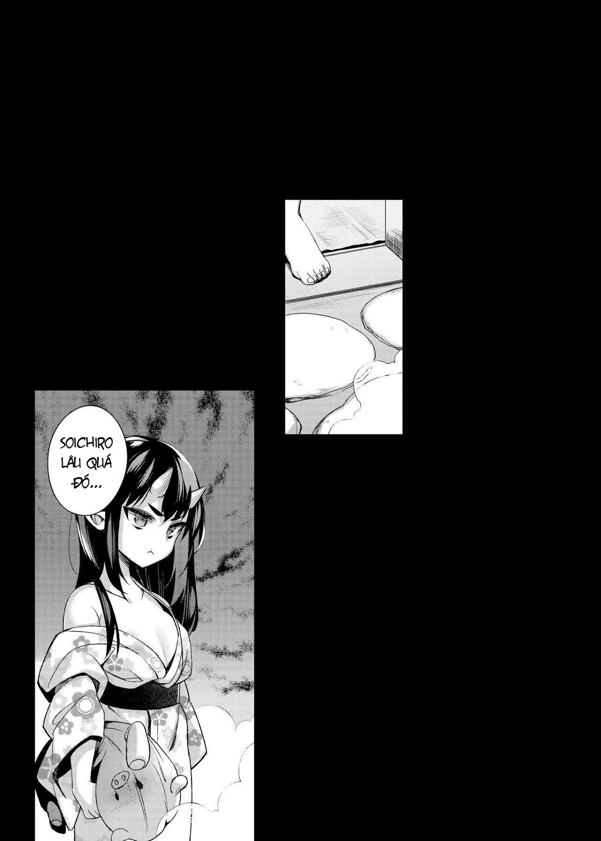 Đọc truyện hentai Hitonarazaru Oyomesama (Trọn bộ) Chap 3: Mating with Oni Mother