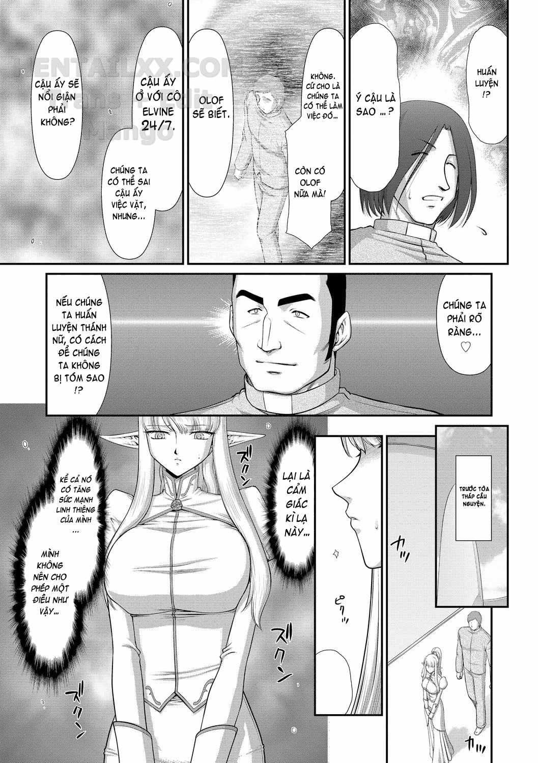 Đọc truyện hentai Inraku No Seijo Elvine Chap 5