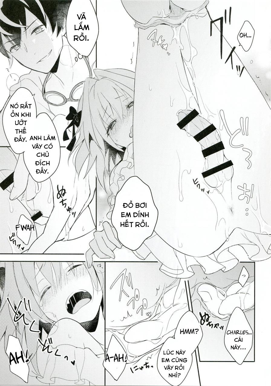 Đọc truyện hentai Kirafuri Swimsuit Oneshot