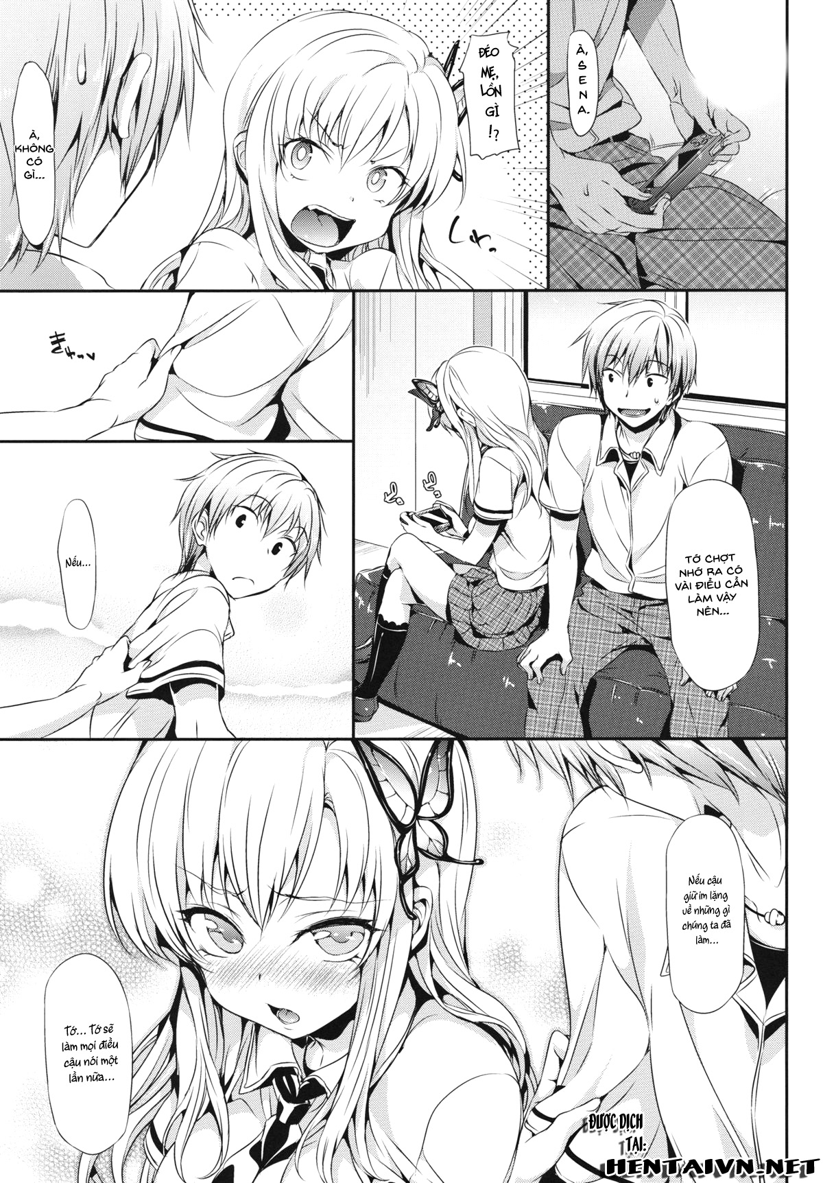 Đọc truyện hentai Boku wa Sena ga Kawaisugite Yabai - Oneshot [Ngọt, Nuột]