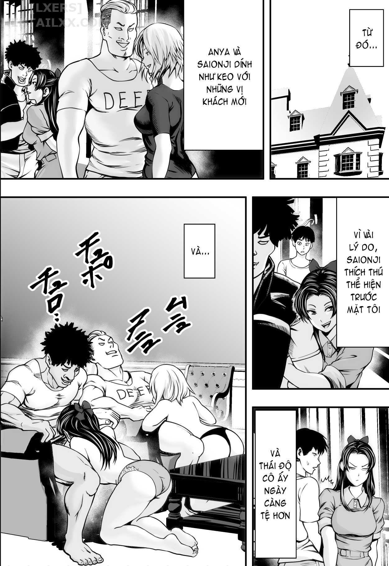 Đọc truyện hentai Harem Love Come VS Yarichin DQN Oneshot
