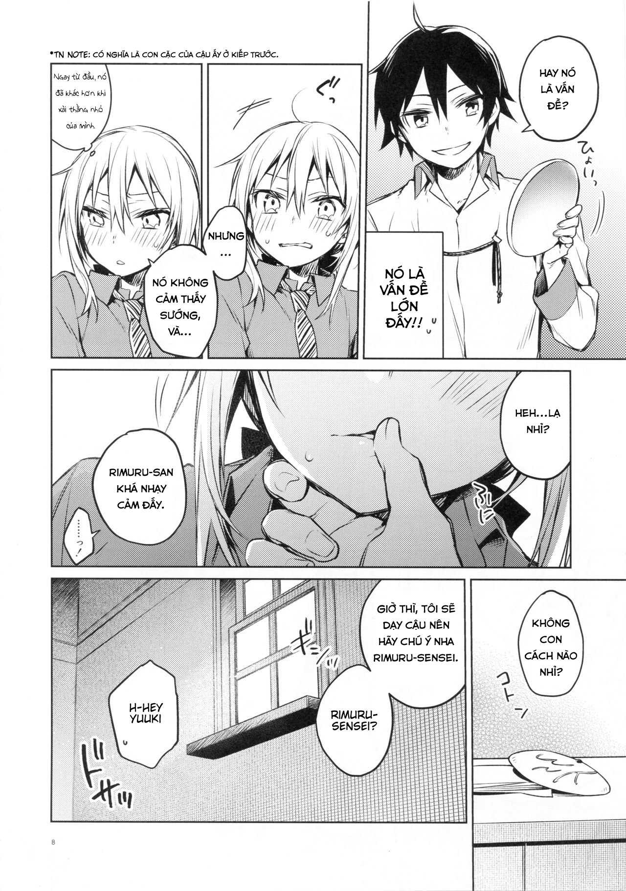 Đọc truyện hentai Buổi học cách làm tình của Rimuru-sensei - Oneshot