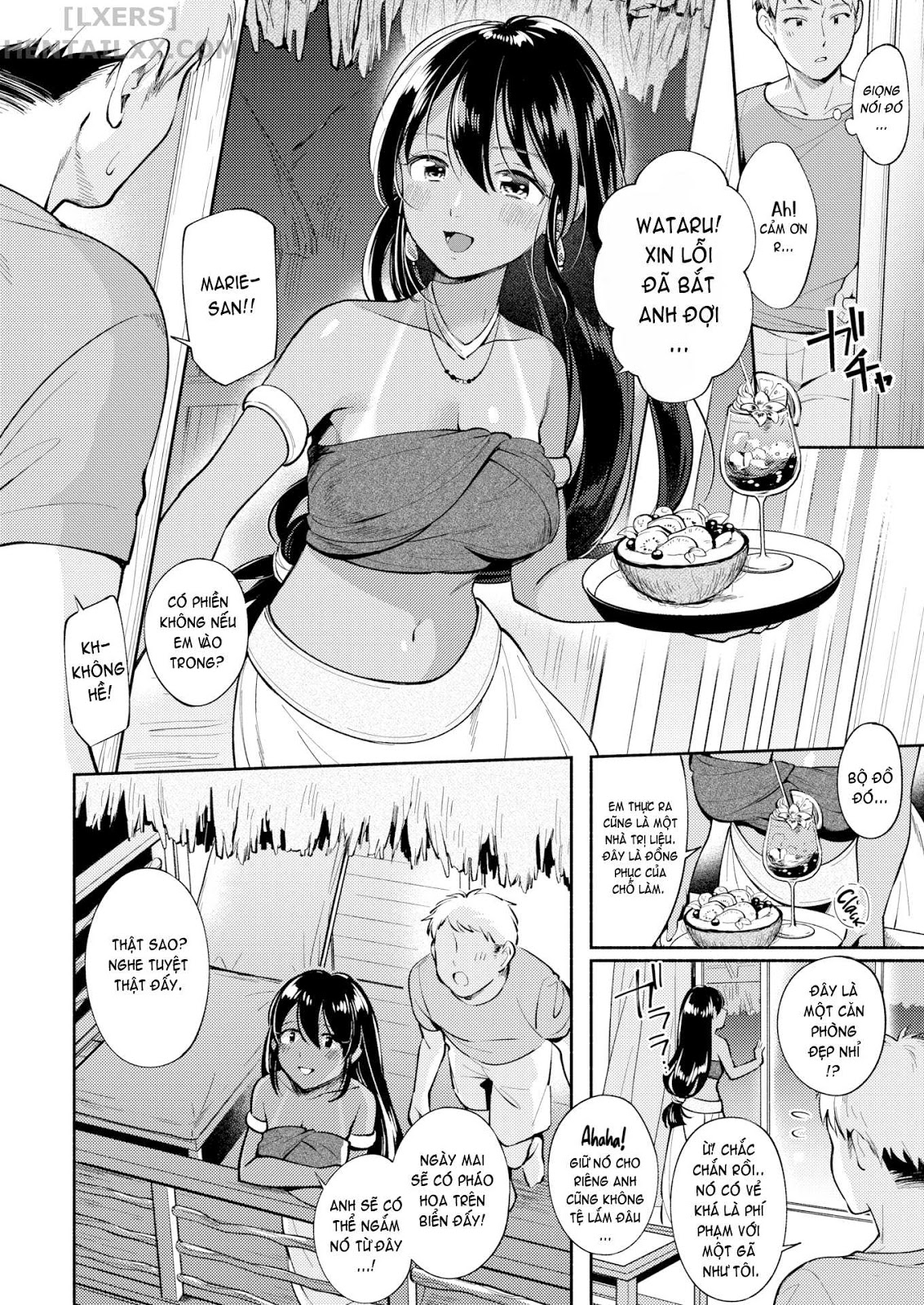 Đọc truyện hentai Okaeri - Chap 3 - Tropical Escape