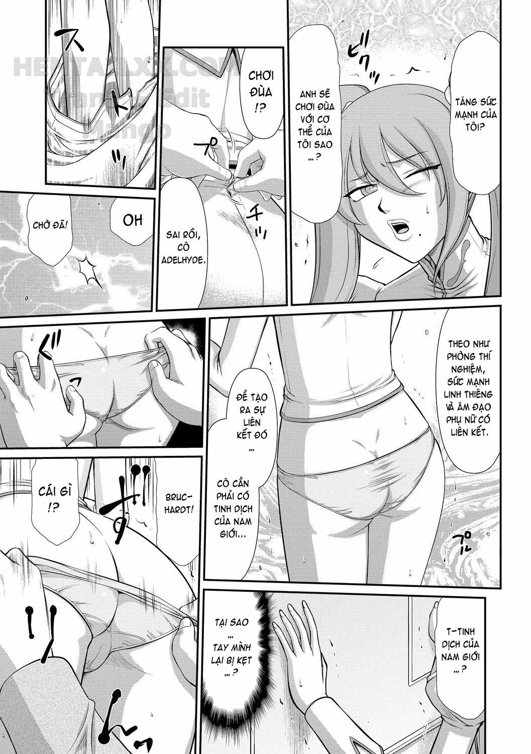 Đọc truyện hentai Inraku No Seijo Elvine Chap 2
