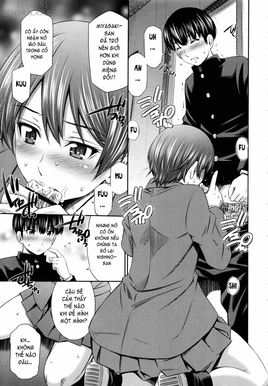 Đọc truyện hentai Hokenshitsu no Sagara Sensei Chap 4